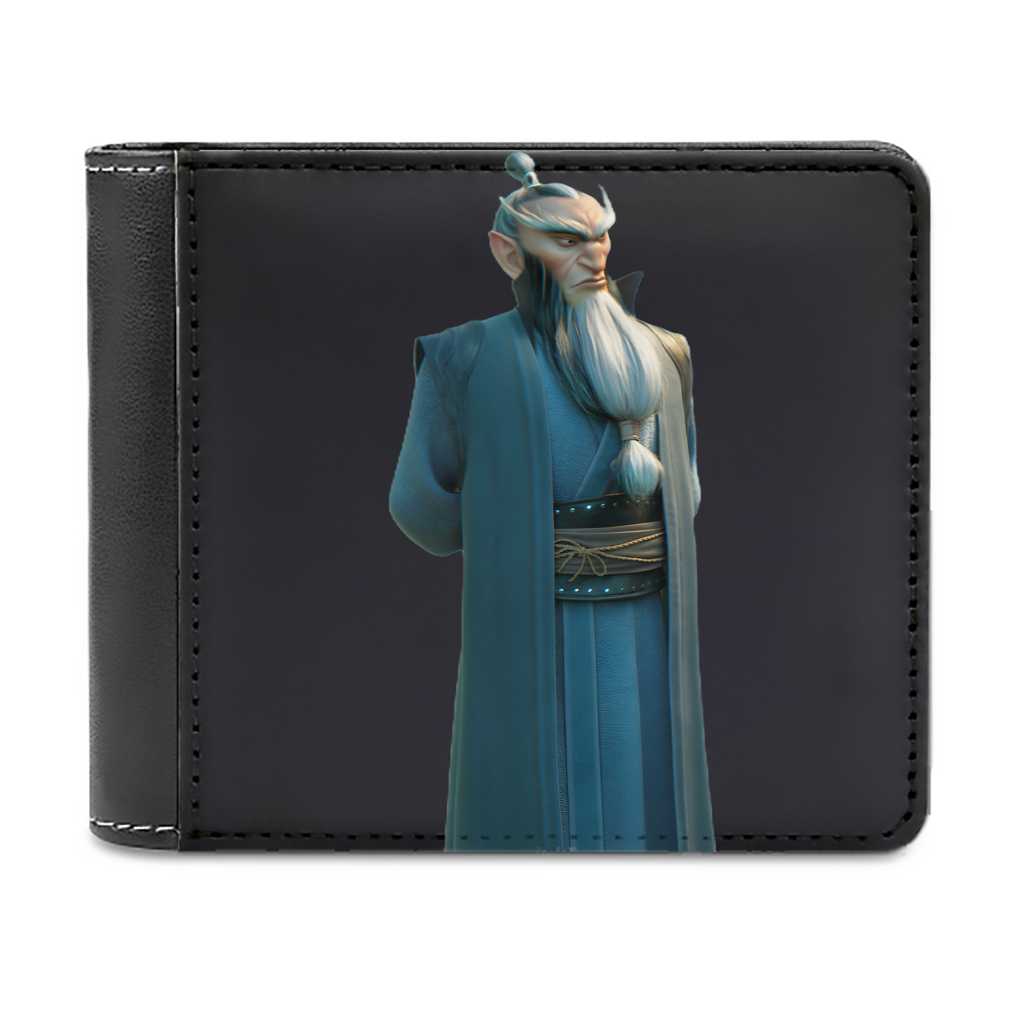 （画像用） Ne Zha 2 ナタ 魔童の大暴れ 二つ折り革財布