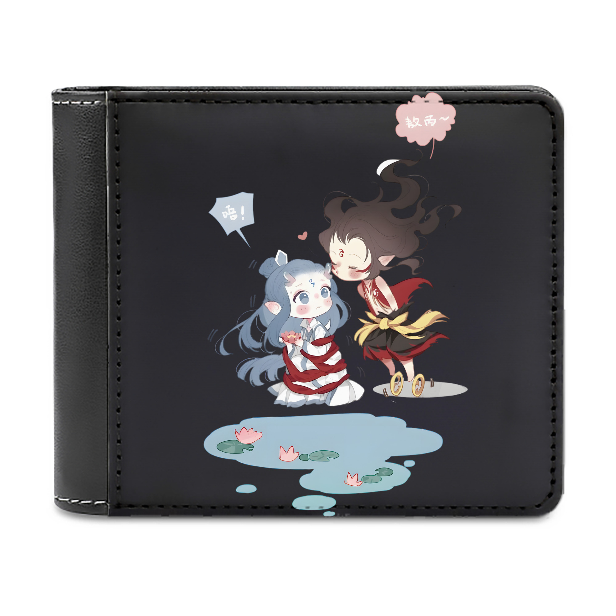 （画像用） Ne Zha 2 ナタ 魔童の大暴れ 二つ折り革財布