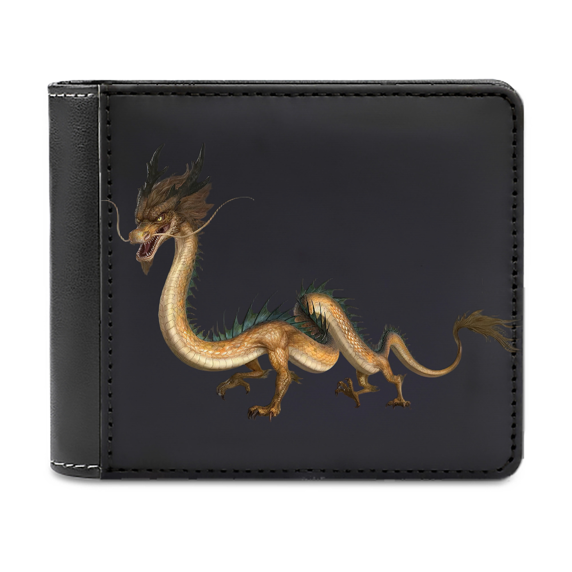 （画像用） Ne Zha 2 ナタ 魔童の大暴れ 二つ折り革財布