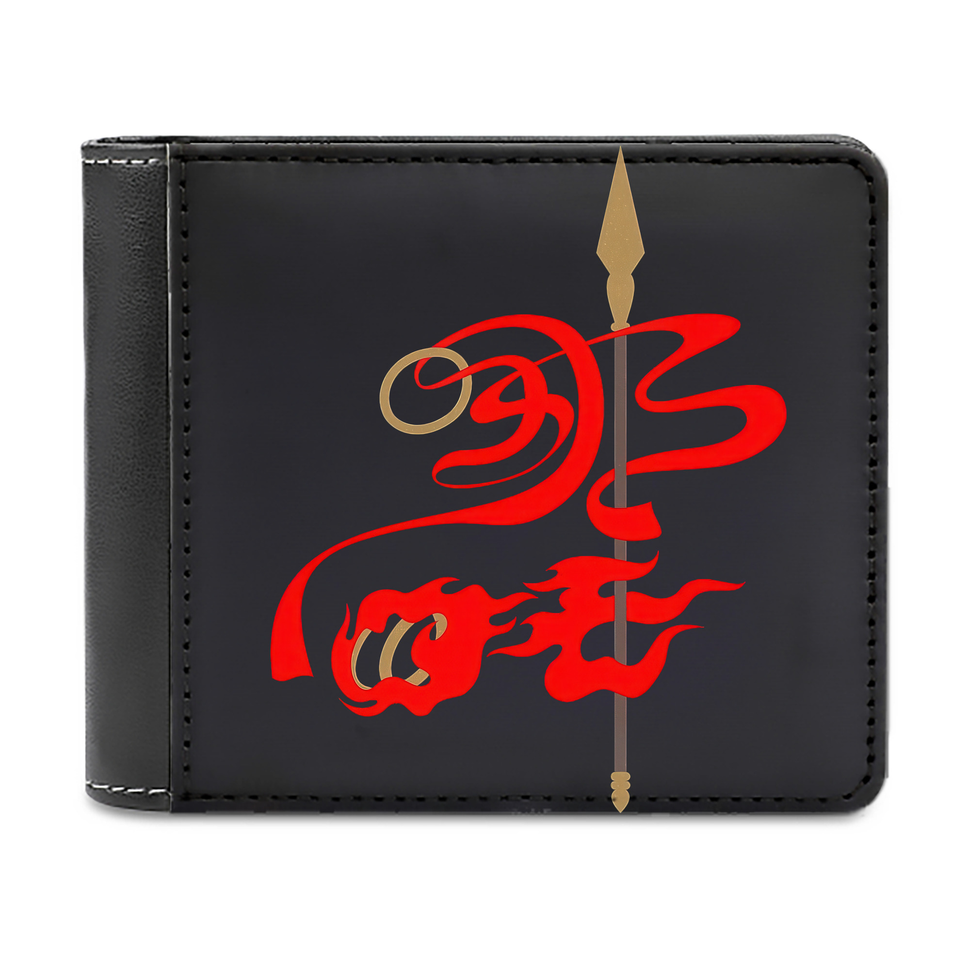 （画像用） Ne Zha 2 ナタ 魔童の大暴れ 二つ折り革財布