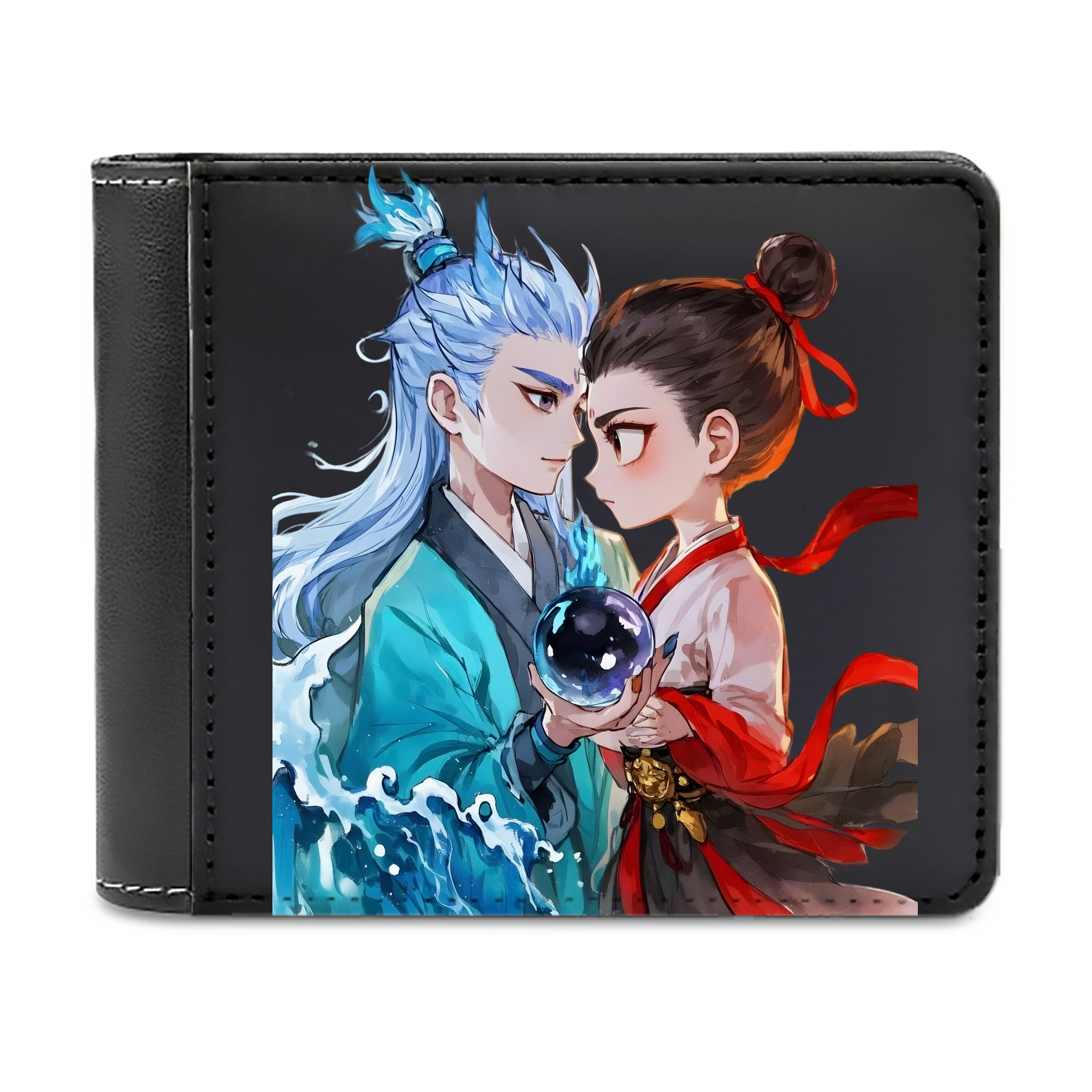（画像用） Ne Zha 2 ナタ 魔童の大暴れ 二つ折り革財布