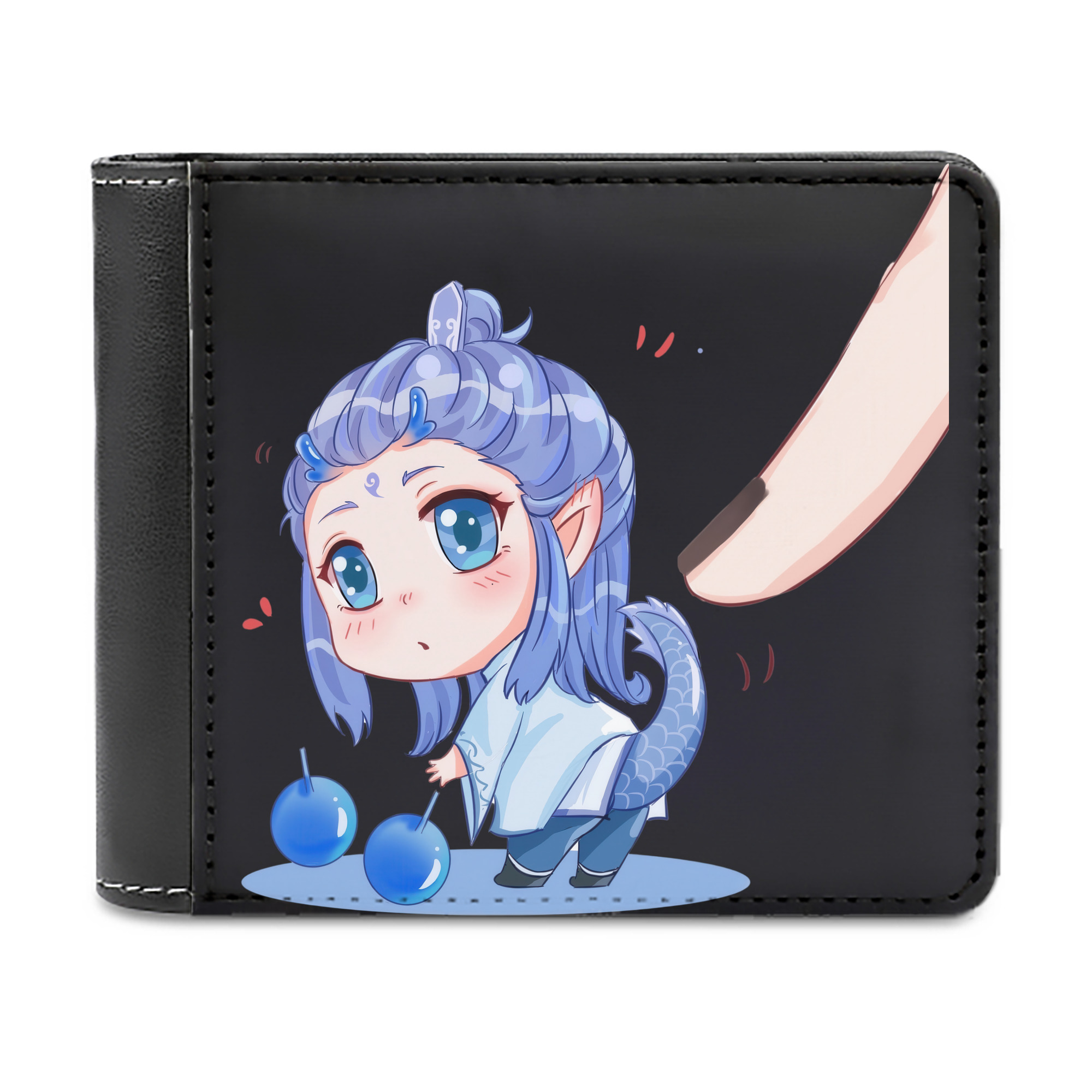 （画像用） Ne Zha 2 ナタ 魔童の大暴れ 二つ折り革財布