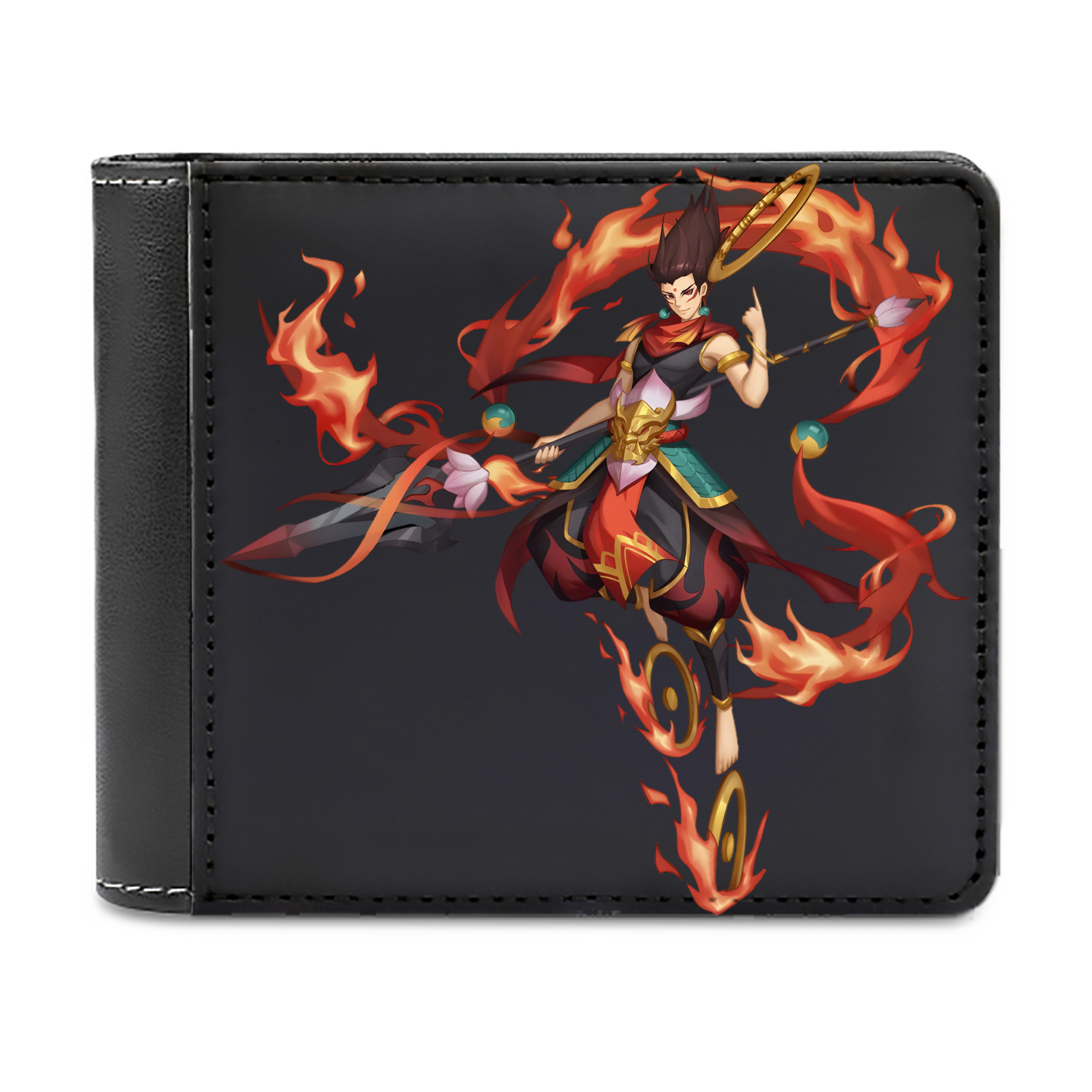 （画像用） Ne Zha 2 ナタ 魔童の大暴れ 二つ折り革財布