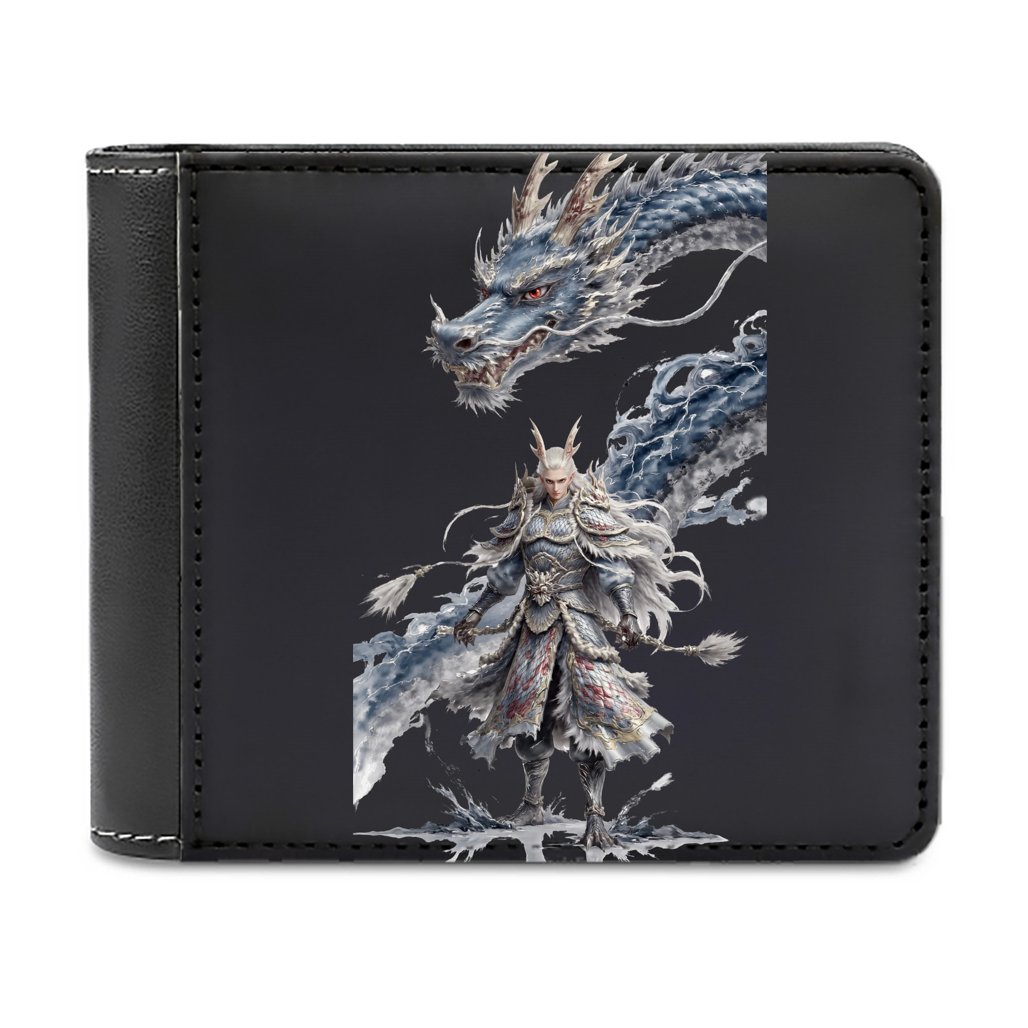 （画像用） Ne Zha 2 ナタ 魔童の大暴れ 二つ折り革財布