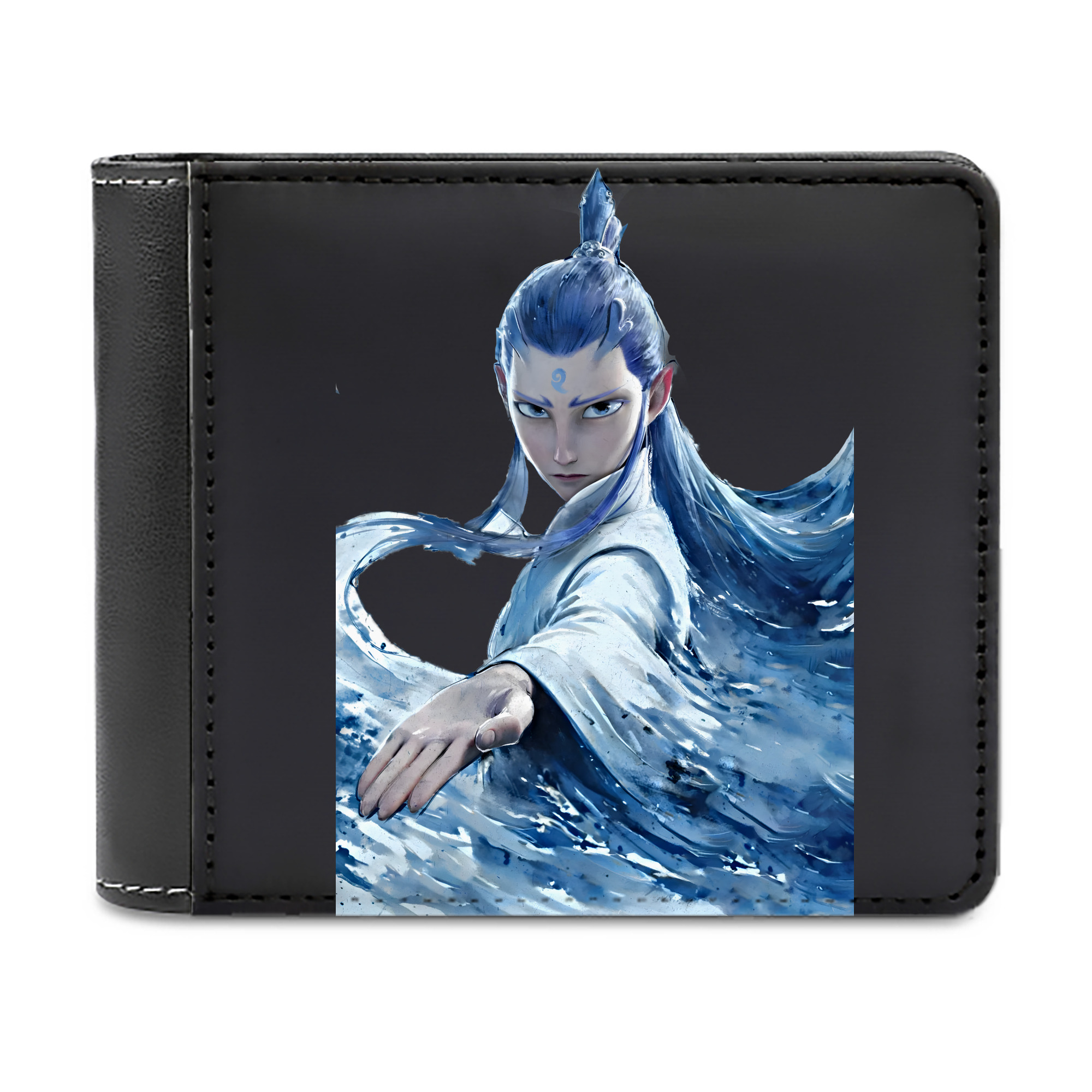 （画像用） Ne Zha 2 ナタ 魔童の大暴れ 二つ折り革財布