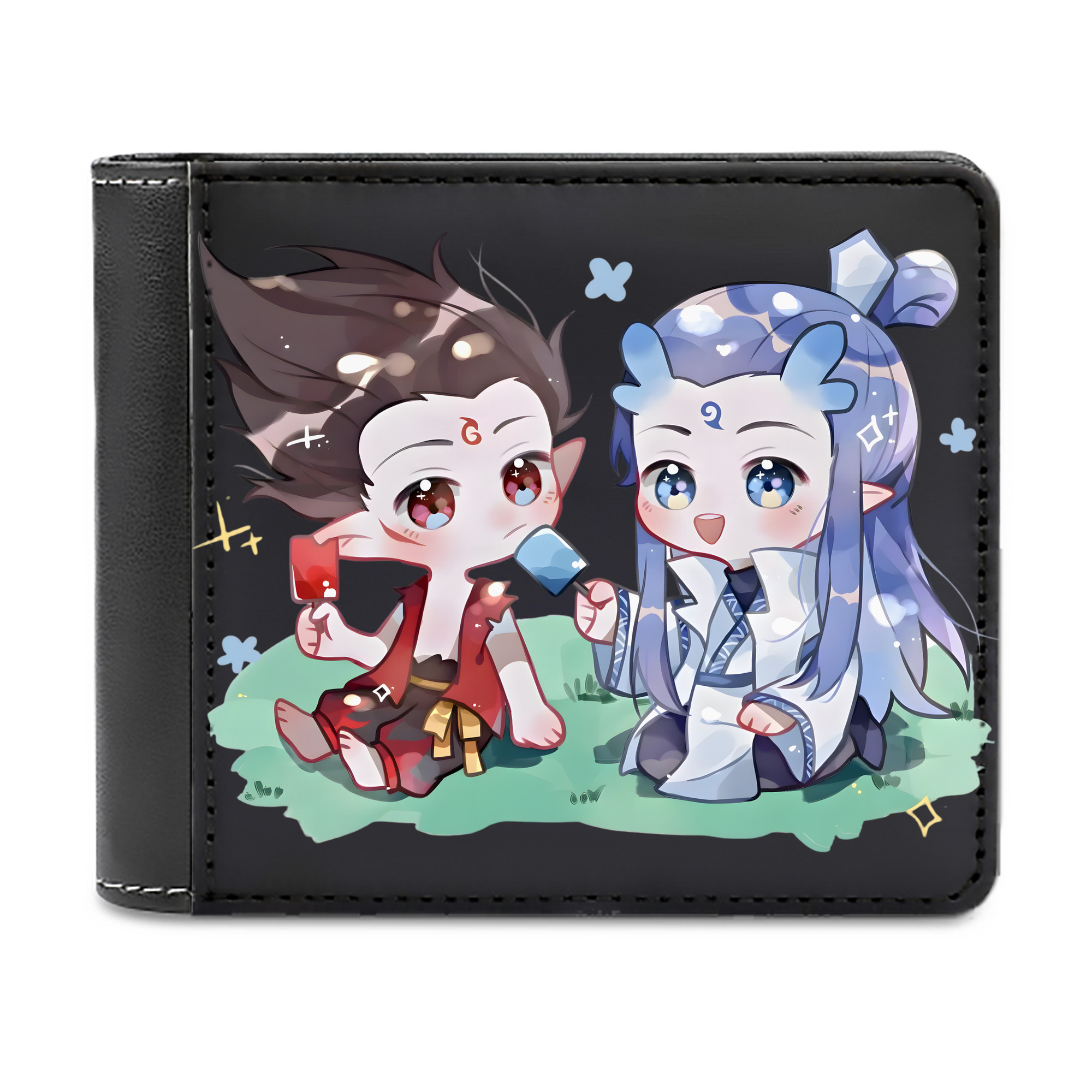 （画像用） Ne Zha 2 ナタ 魔童の大暴れ 二つ折り革財布
