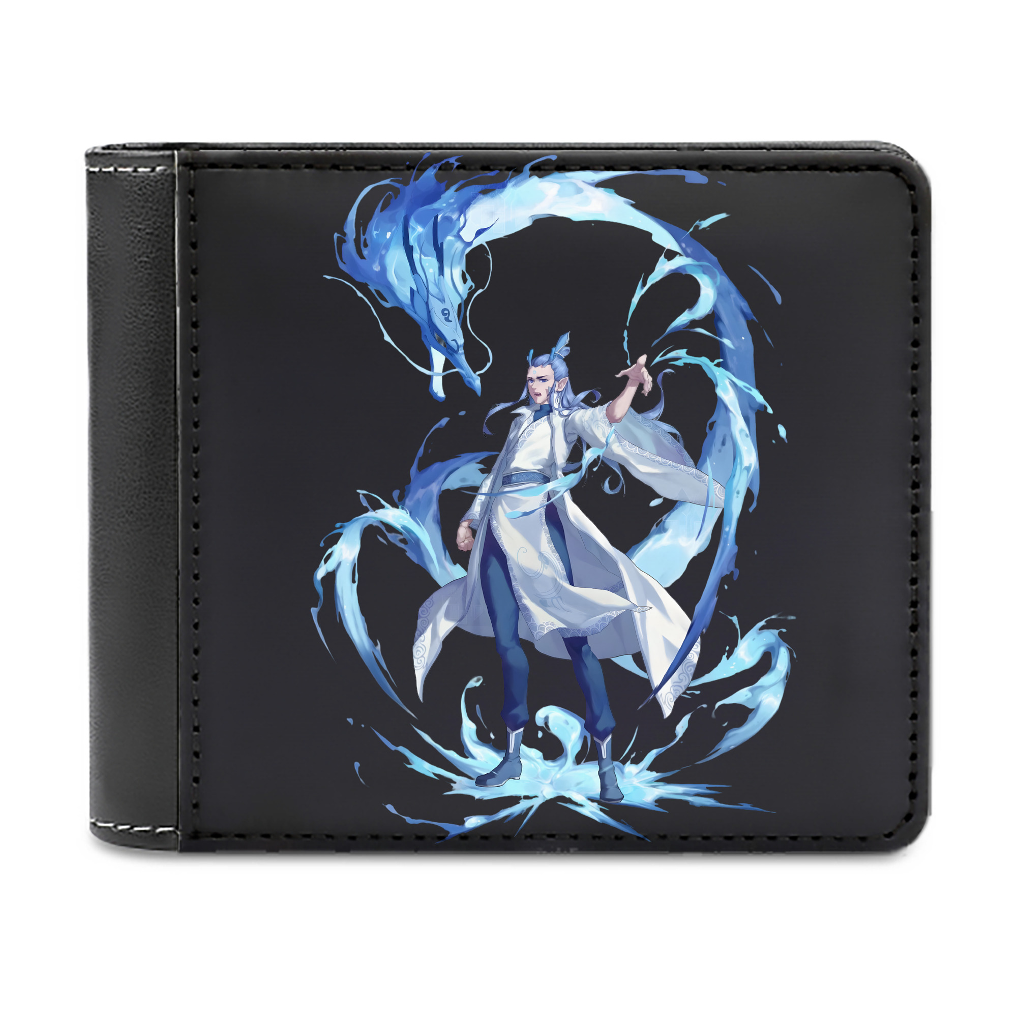 （画像用） Ne Zha 2 ナタ 魔童の大暴れ 二つ折り革財布