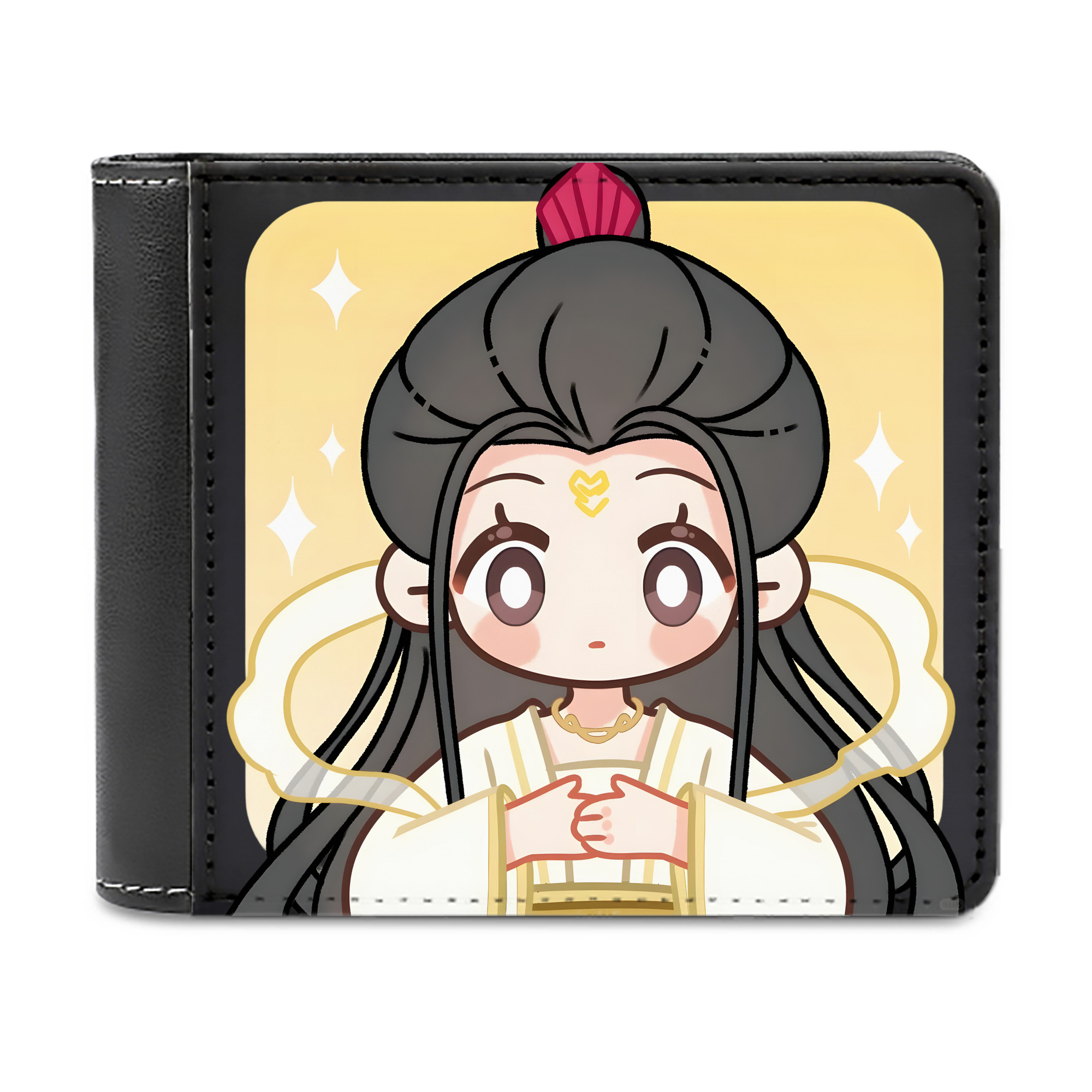 （画像用） Ne Zha 2 ナタ 魔童の大暴れ 二つ折り革財布