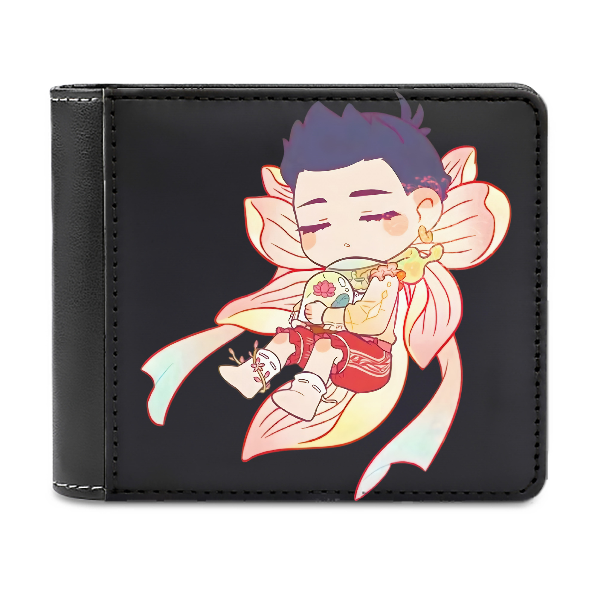 （画像用） Ne Zha 2 ナタ 魔童の大暴れ 二つ折り革財布