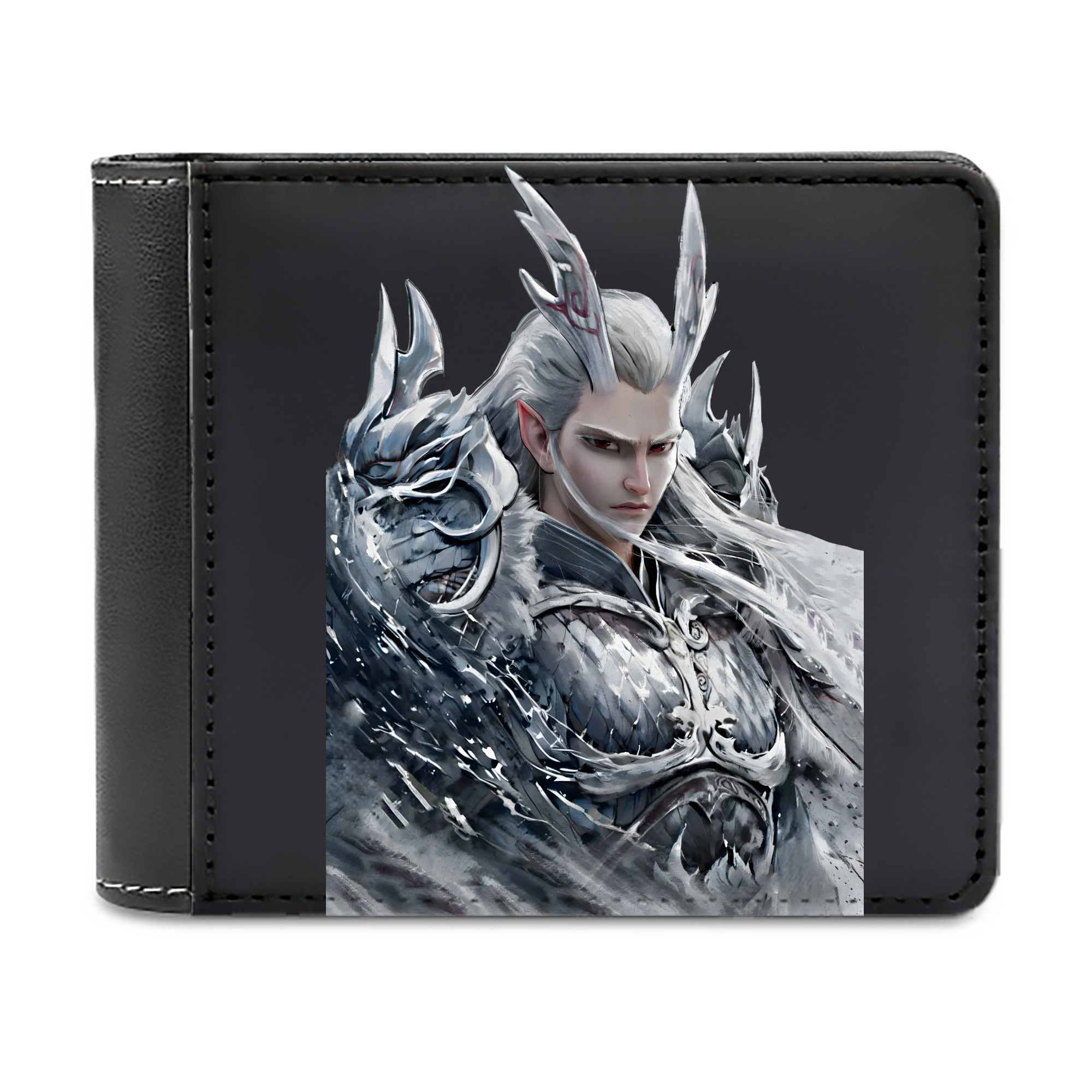 （画像用） Ne Zha 2 ナタ 魔童の大暴れ 二つ折り革財布