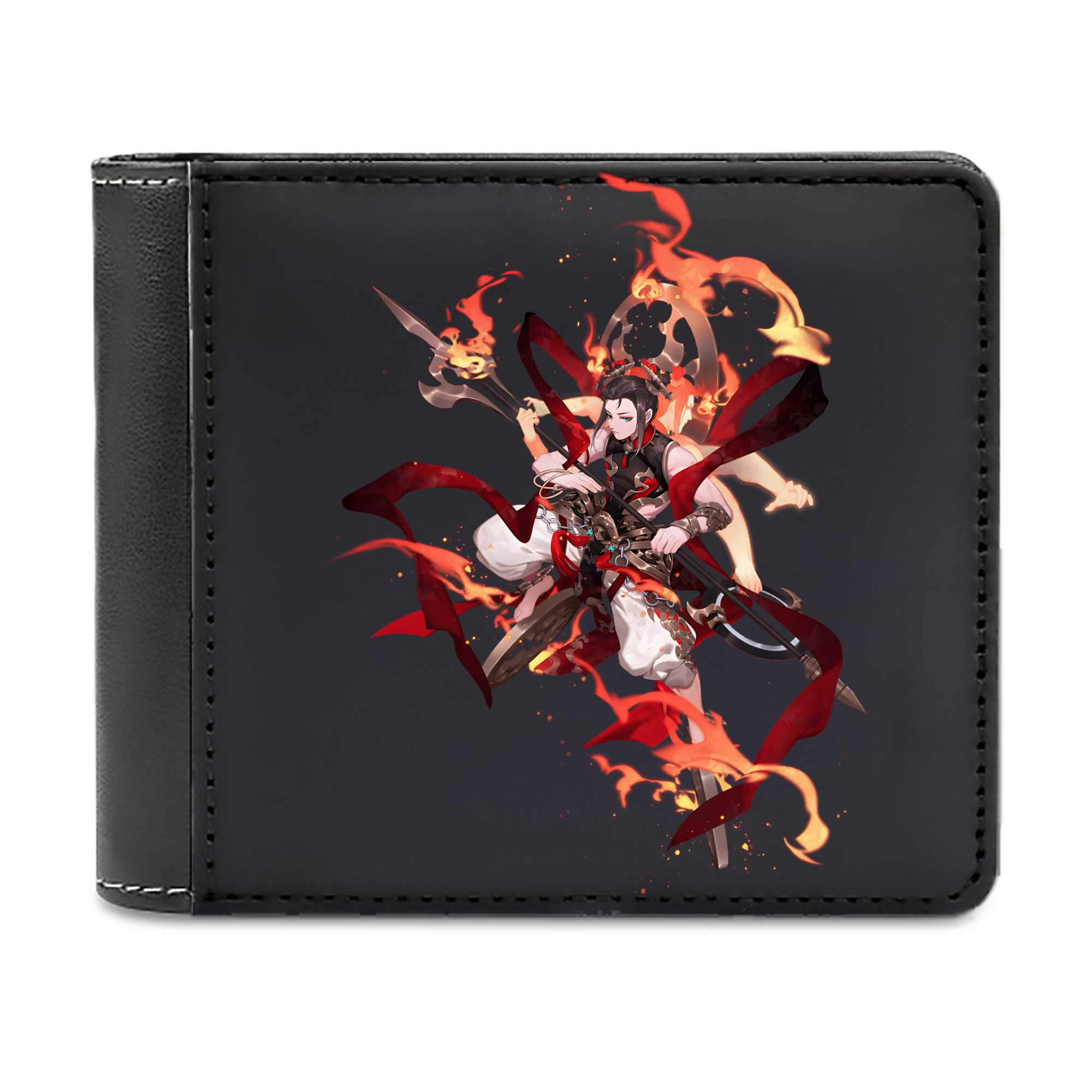 （画像用） Ne Zha 2 ナタ 魔童の大暴れ 二つ折り革財布