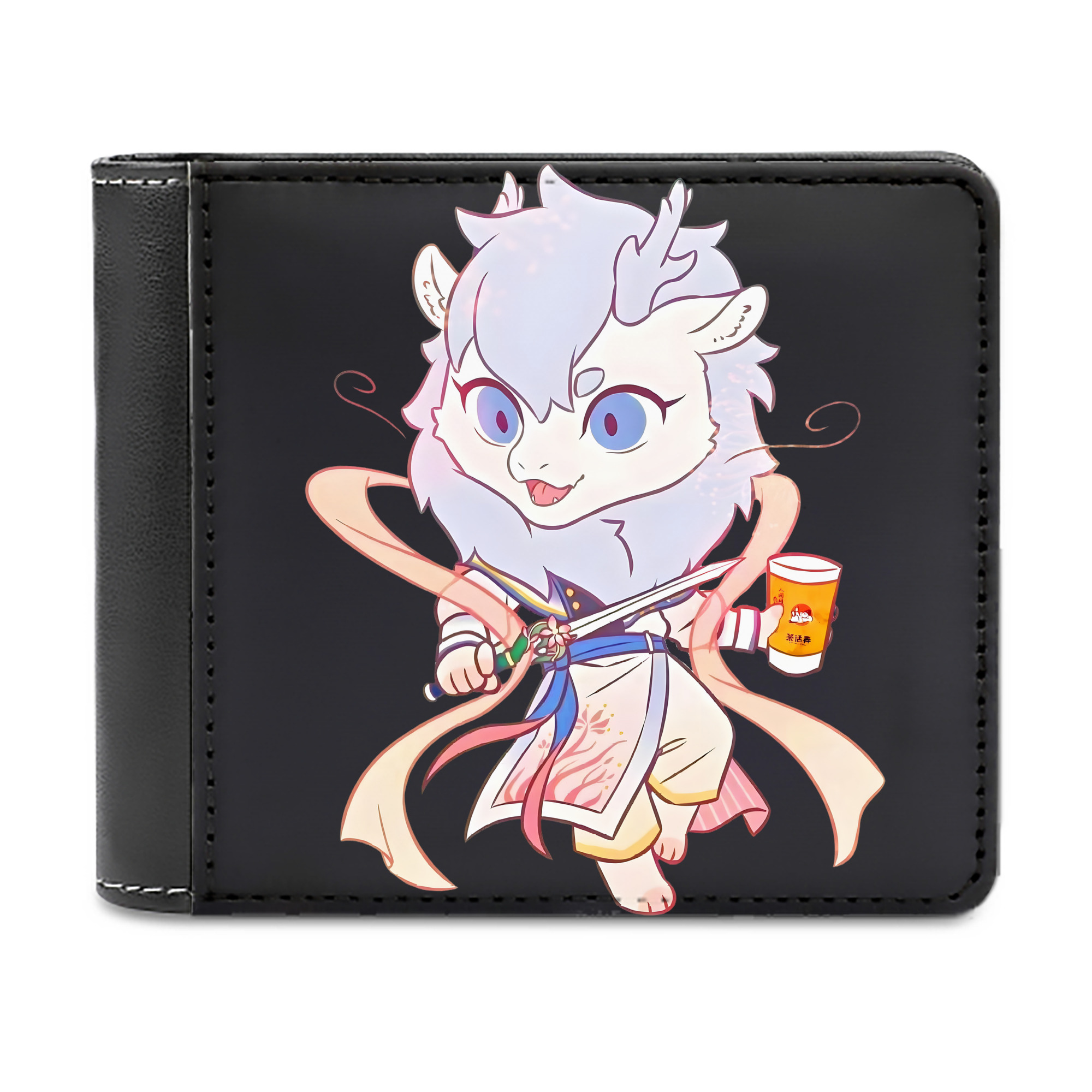 （画像用） Ne Zha 2 ナタ 魔童の大暴れ 二つ折り革財布