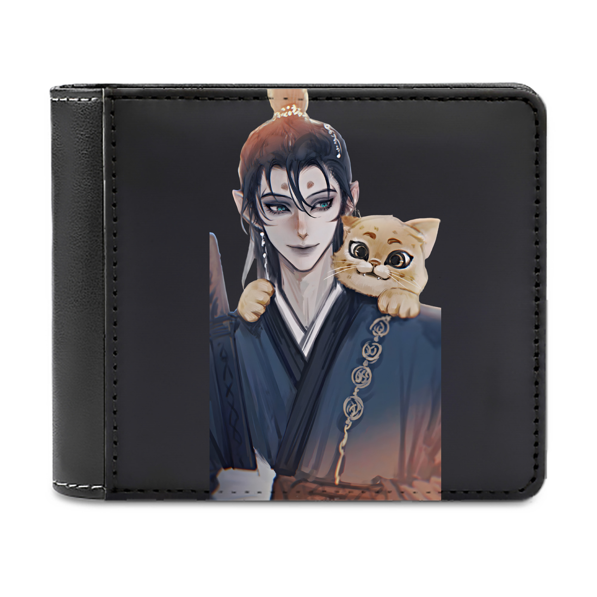 （画像用） Ne Zha 2 ナタ 魔童の大暴れ 二つ折り革財布