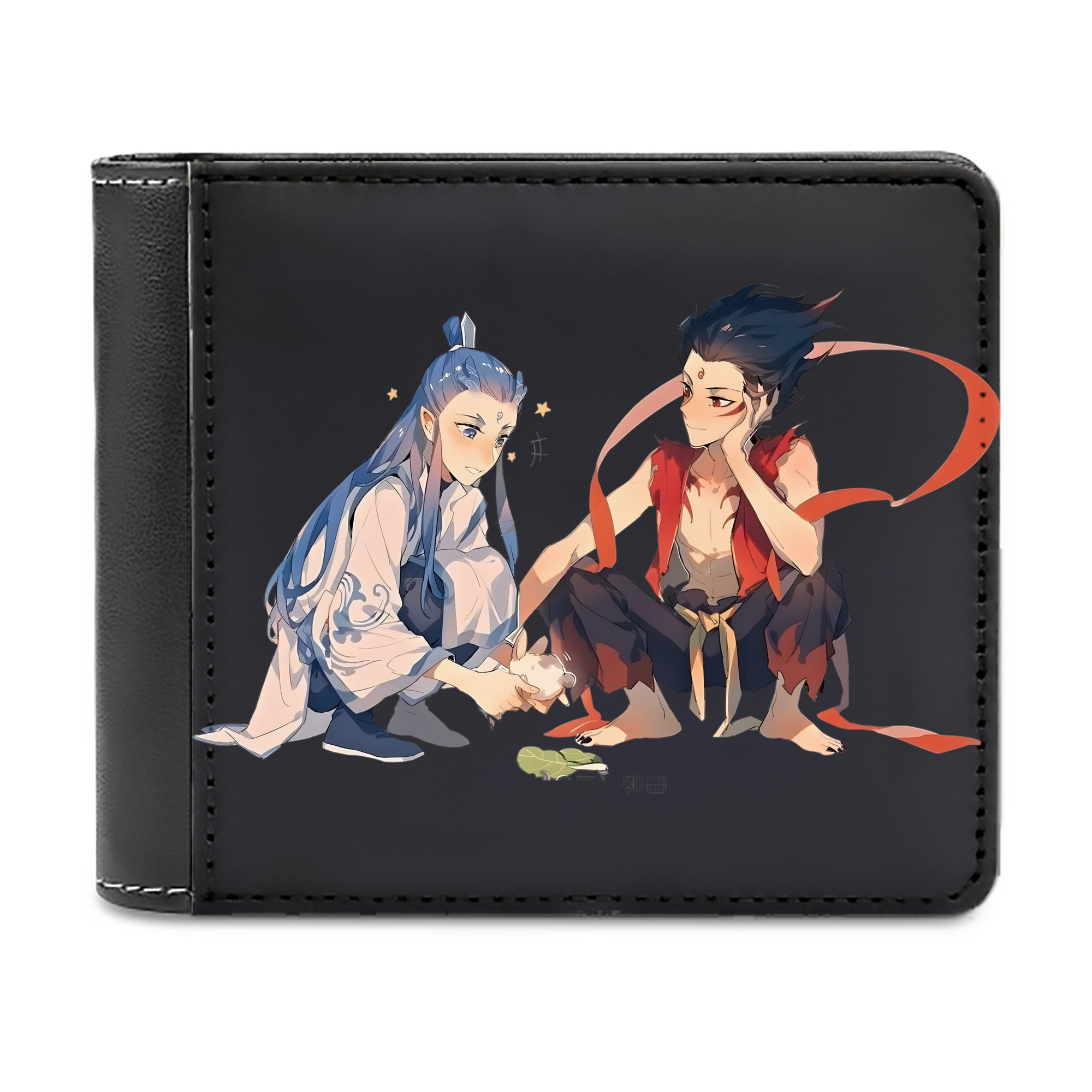 （画像用） Ne Zha 2 ナタ 魔童の大暴れ 二つ折り革財布