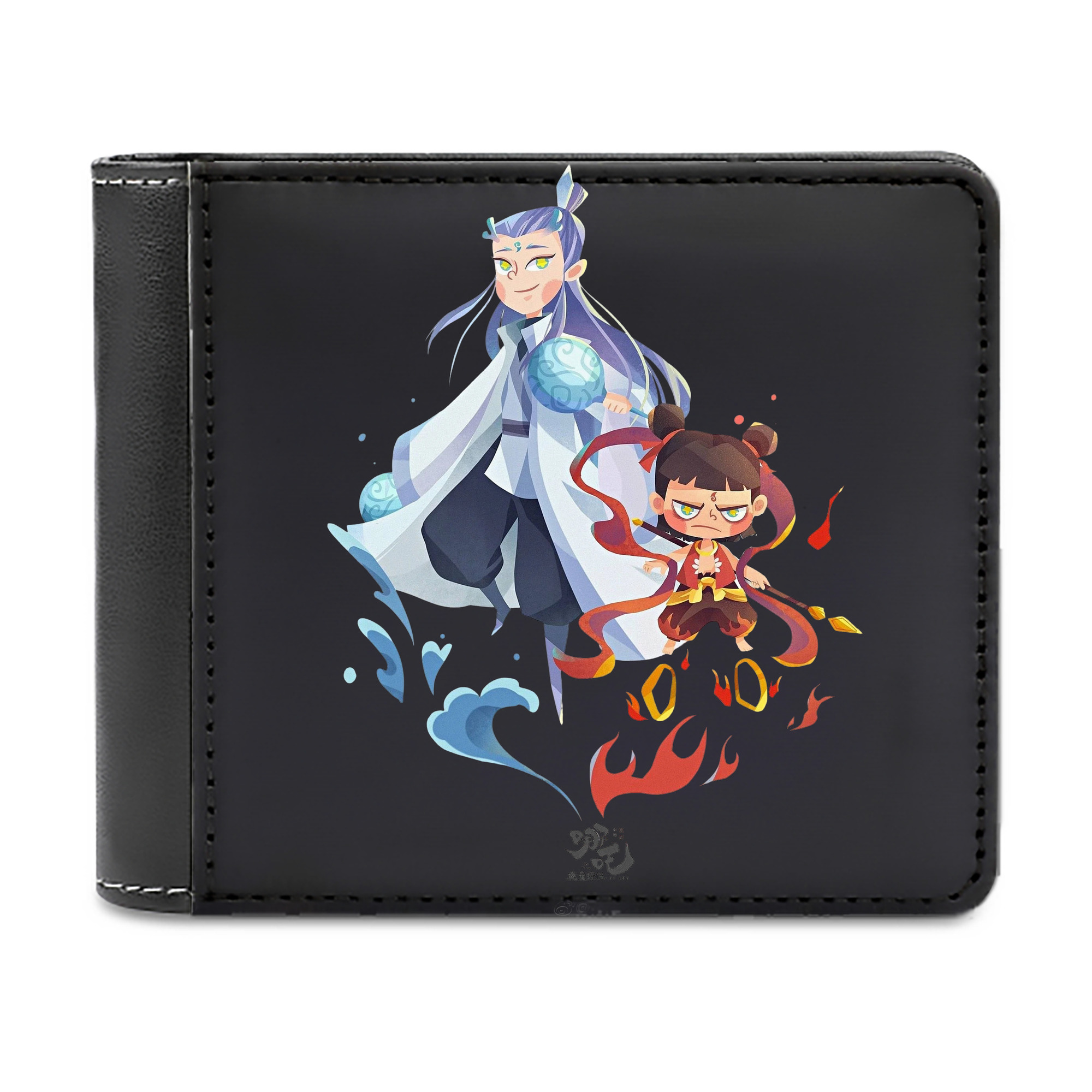 （画像用） Ne Zha 2 ナタ 魔童の大暴れ 二つ折り革財布