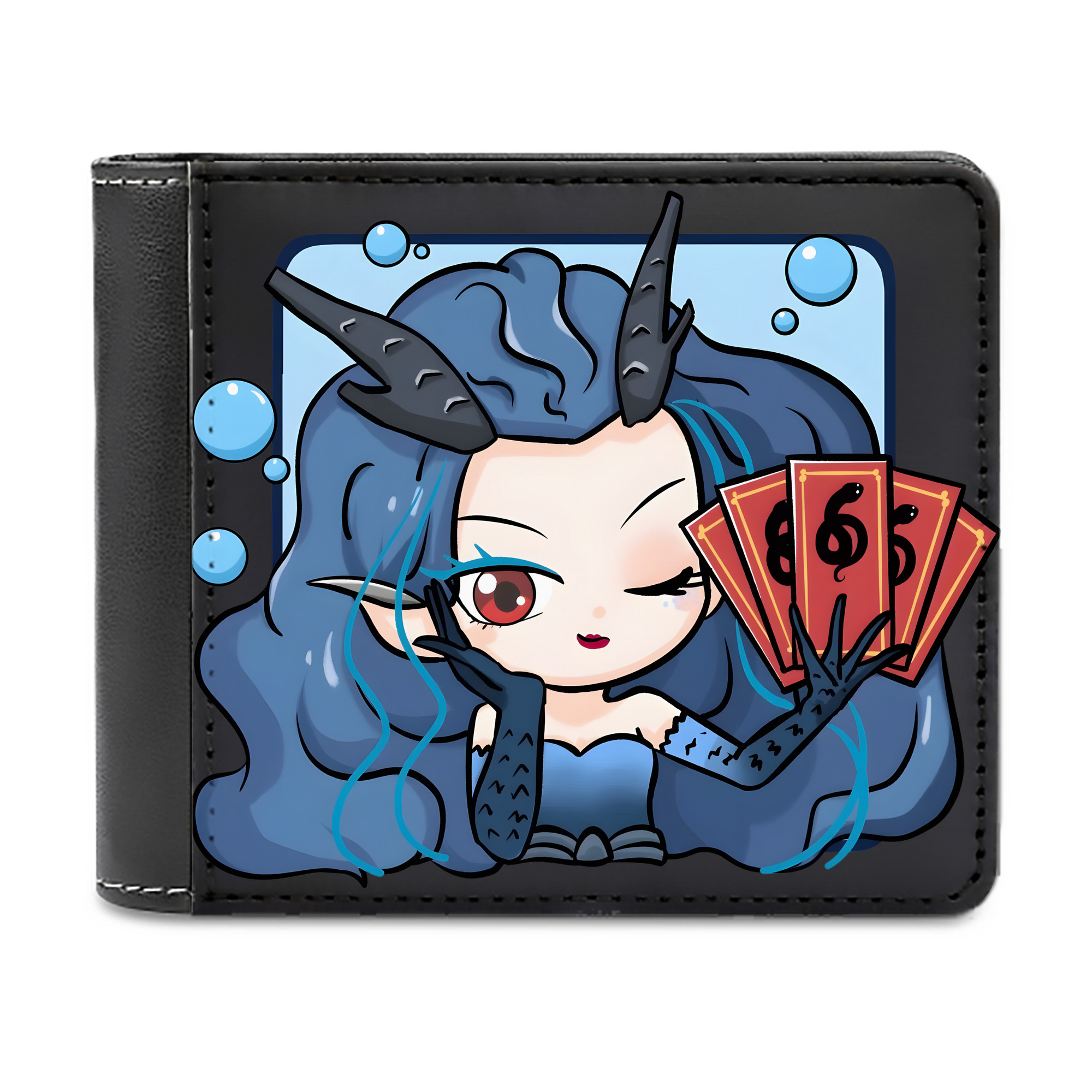 （画像用） Ne Zha 2 ナタ 魔童の大暴れ 二つ折り革財布