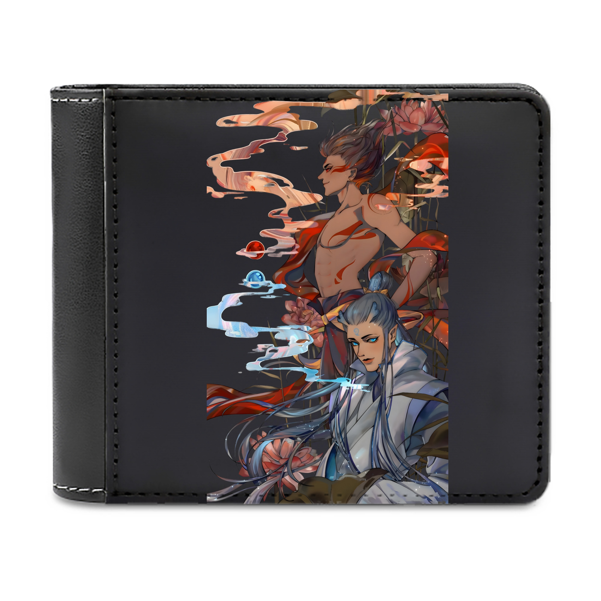 （画像用） Ne Zha 2 ナタ 魔童の大暴れ 二つ折り革財布