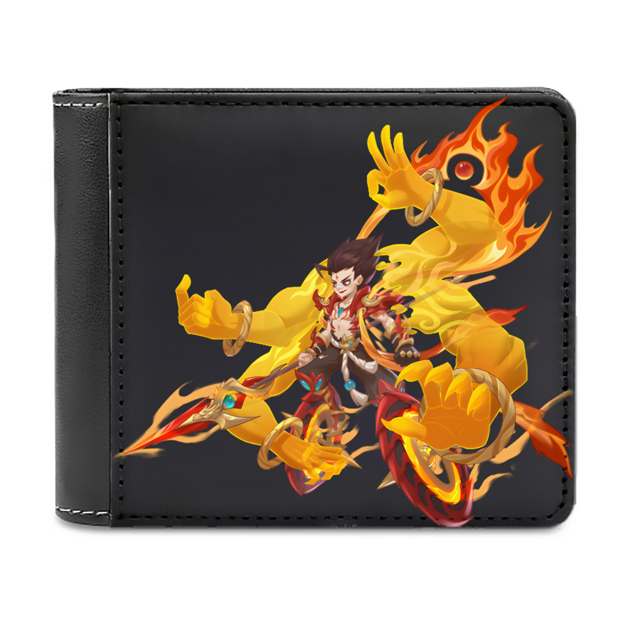 （画像用） Ne Zha 2 ナタ 魔童の大暴れ 二つ折り革財布
