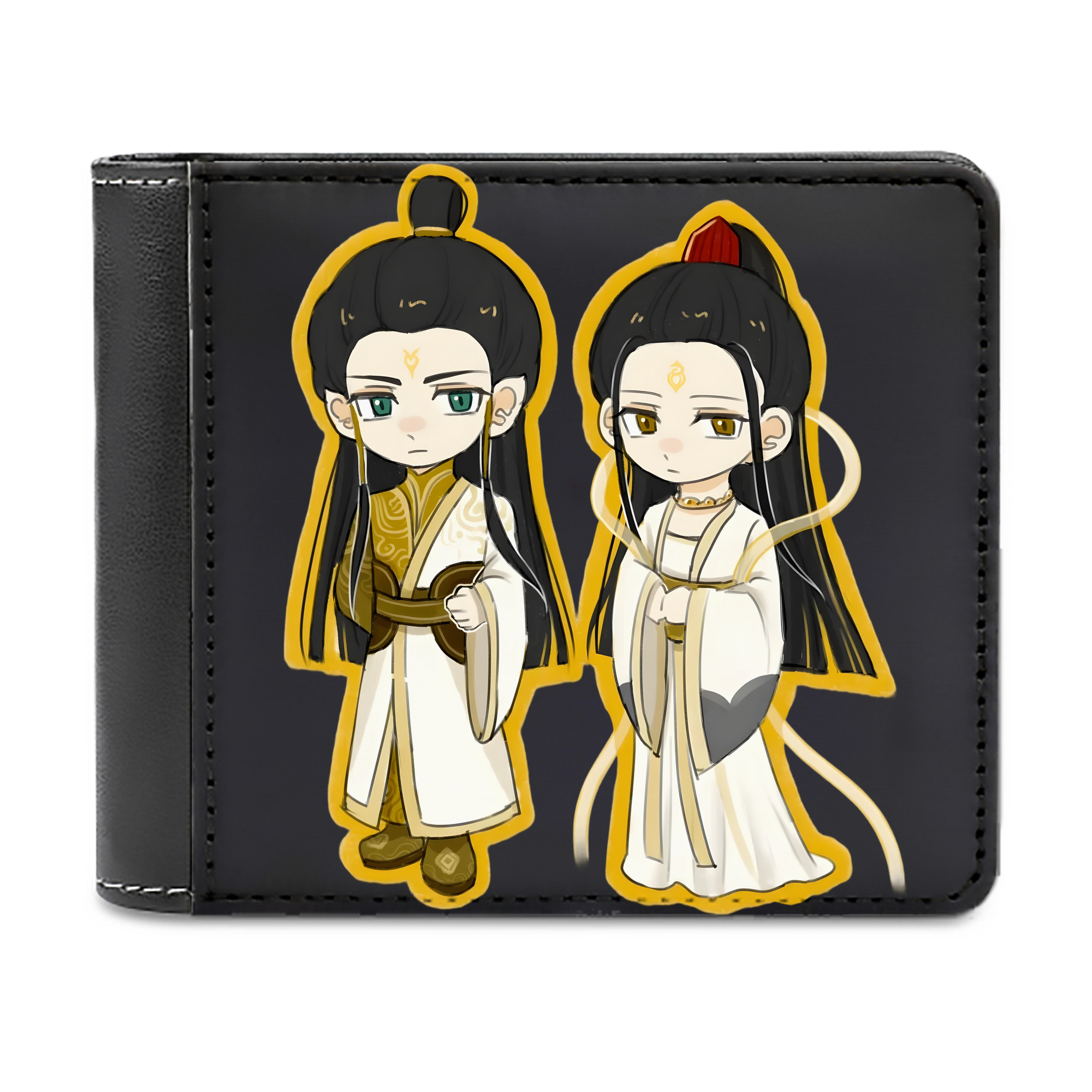 （画像用） Ne Zha 2 ナタ 魔童の大暴れ 二つ折り革財布