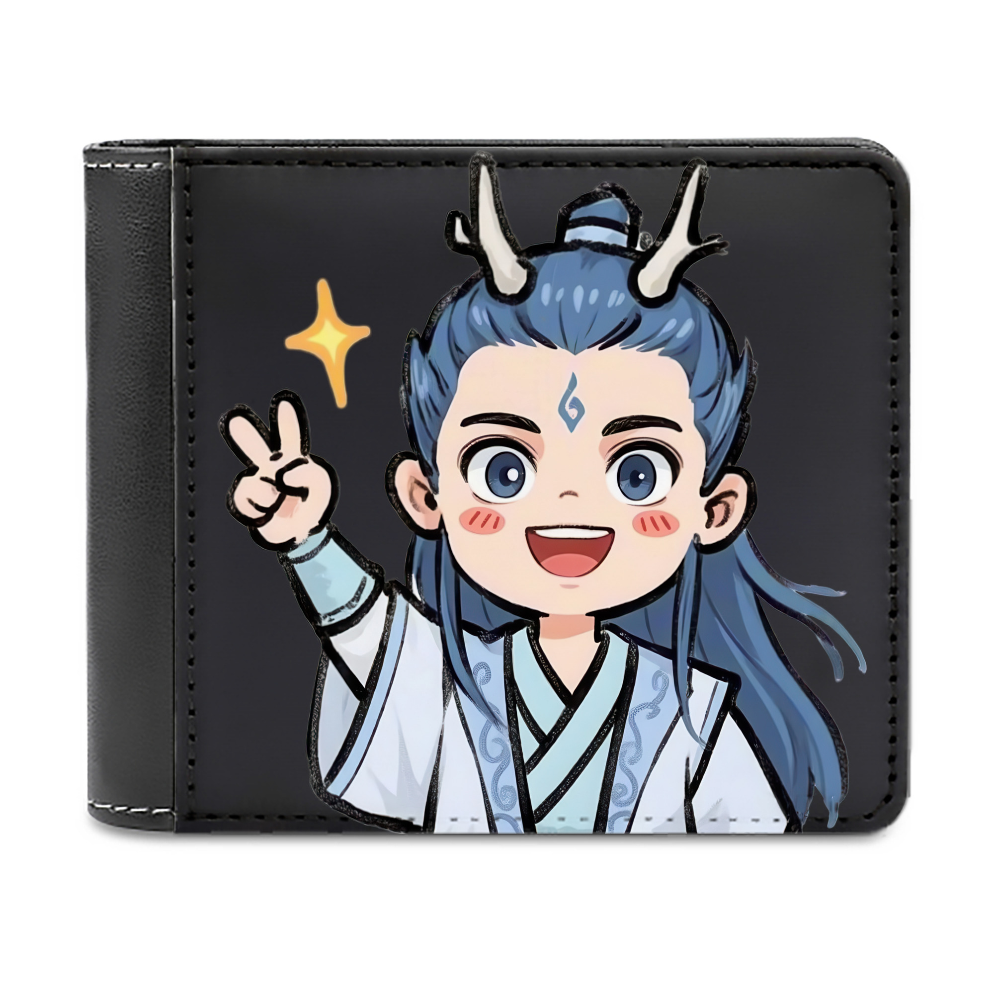（画像用） Ne Zha 2 ナタ 魔童の大暴れ 二つ折り革財布