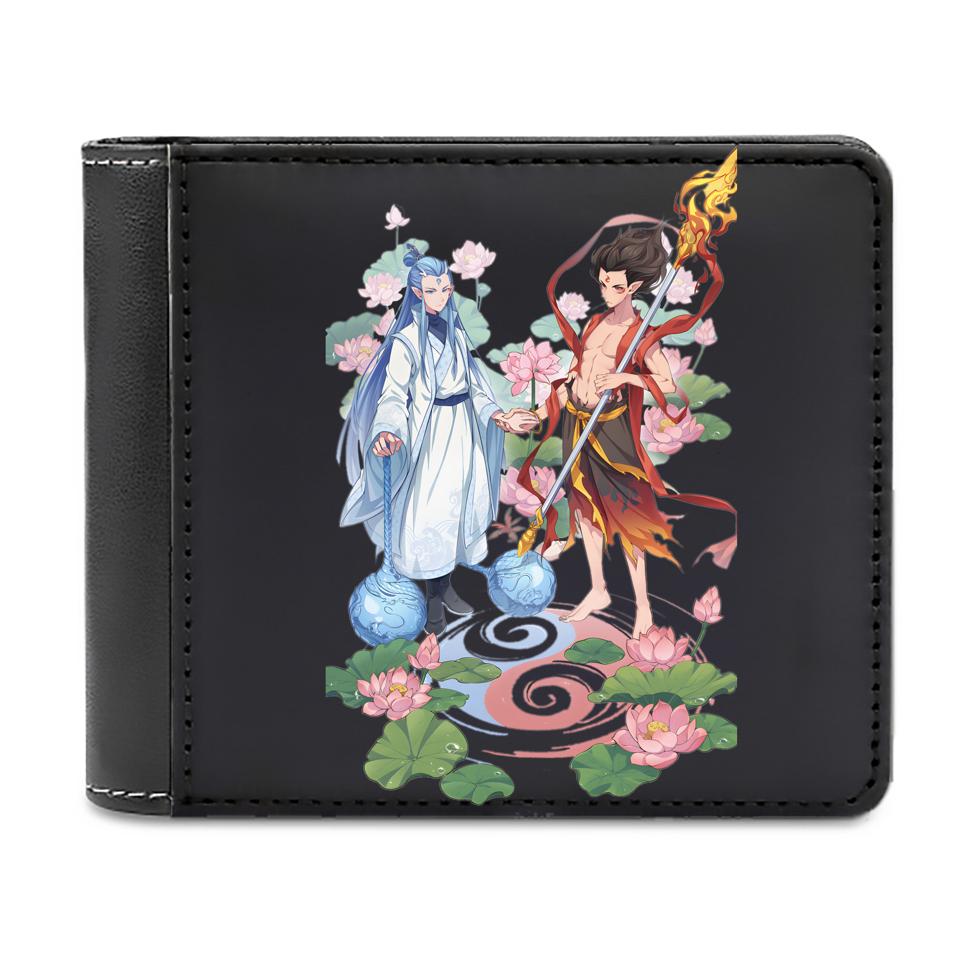 （画像用） Ne Zha 2 ナタ 魔童の大暴れ 二つ折り革財布