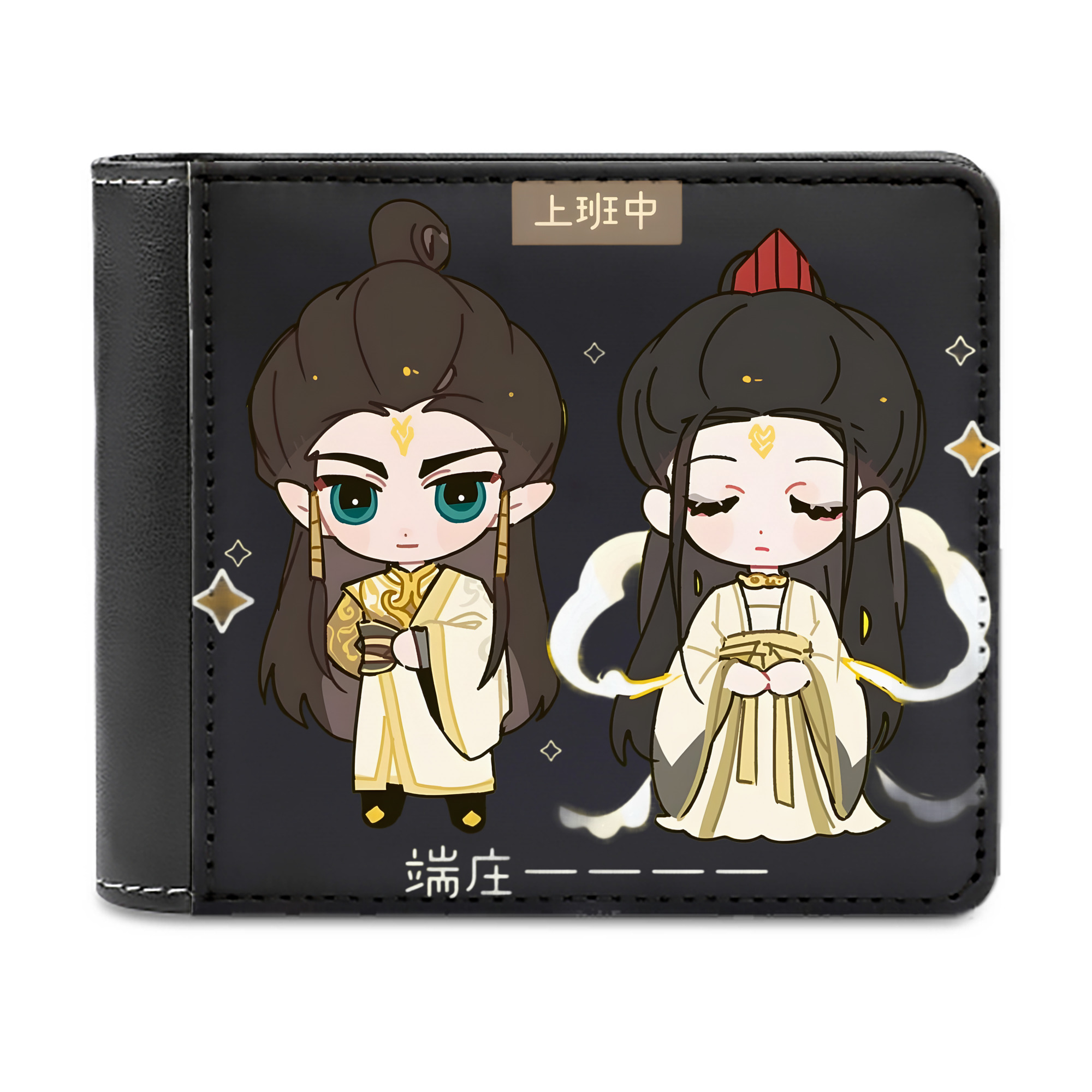 （画像用） Ne Zha 2 ナタ 魔童の大暴れ 二つ折り革財布
