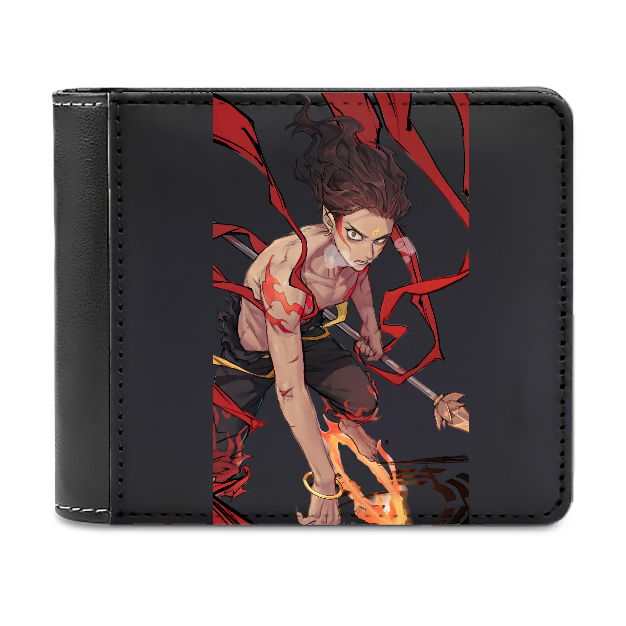 （画像用） Ne Zha 2 ナタ 魔童の大暴れ 二つ折り革財布