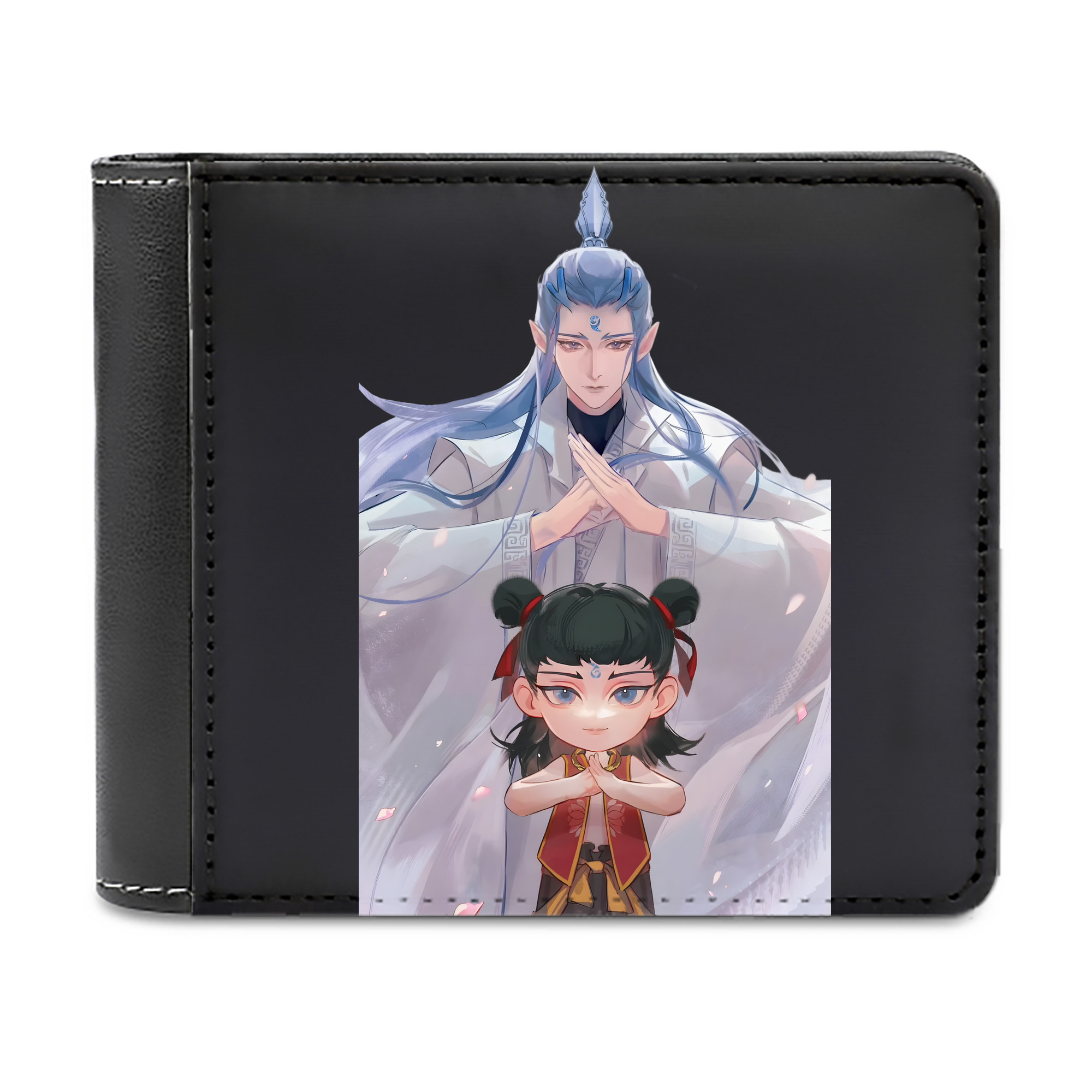 （画像用） Ne Zha 2 ナタ 魔童の大暴れ 二つ折り革財布