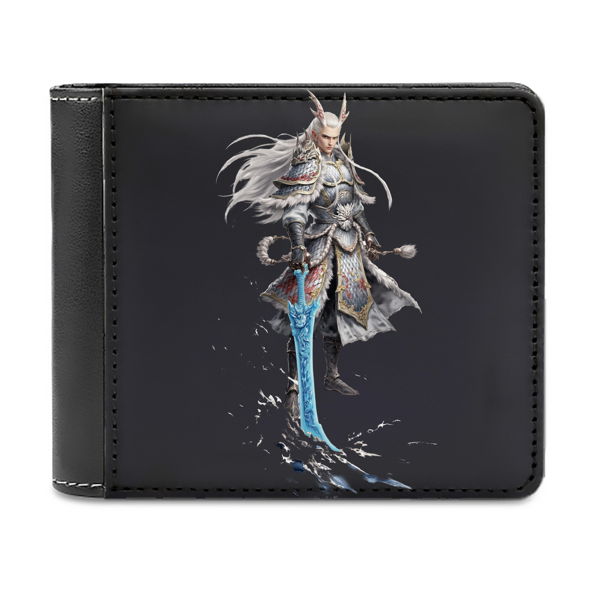 （画像用） Ne Zha 2 ナタ 魔童の大暴れ 二つ折り革財布
