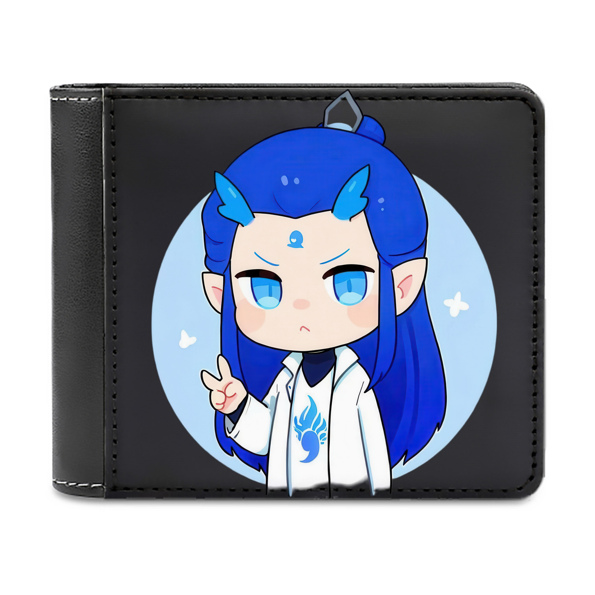 （画像用） Ne Zha 2 ナタ 魔童の大暴れ 二つ折り革財布
