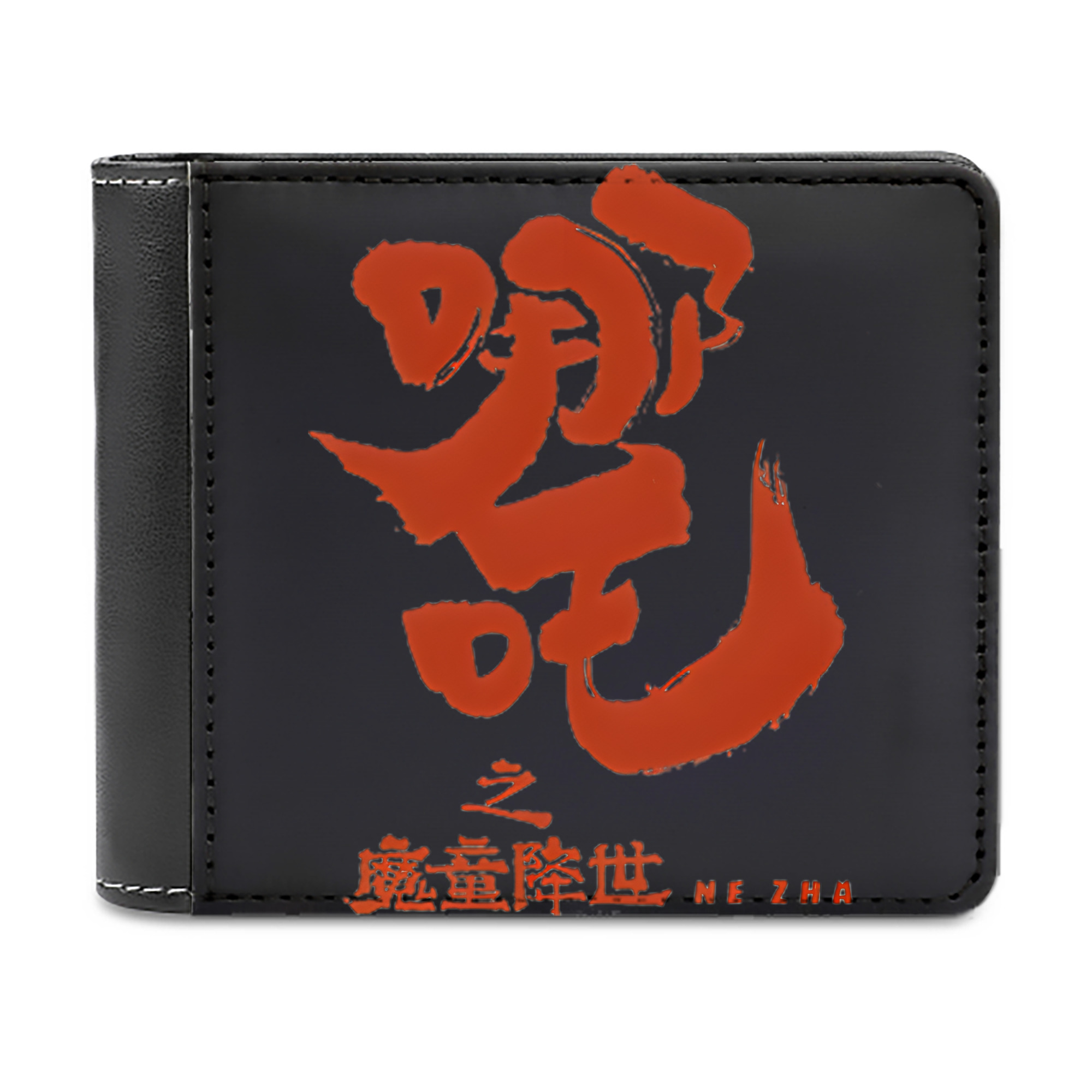 （画像用） Ne Zha 2 ナタ 魔童の大暴れ 二つ折り革財布