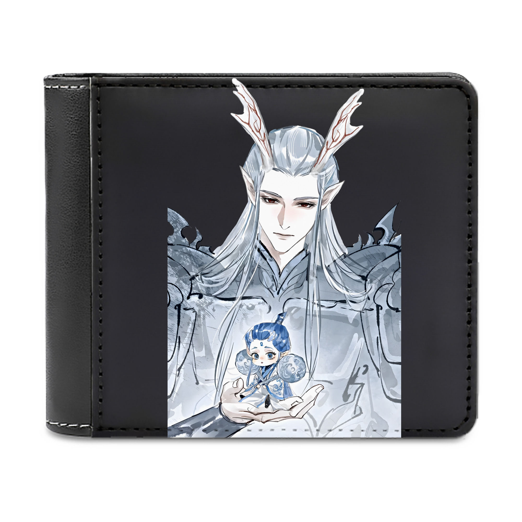 （画像用） Ne Zha 2 ナタ 魔童の大暴れ 二つ折り革財布