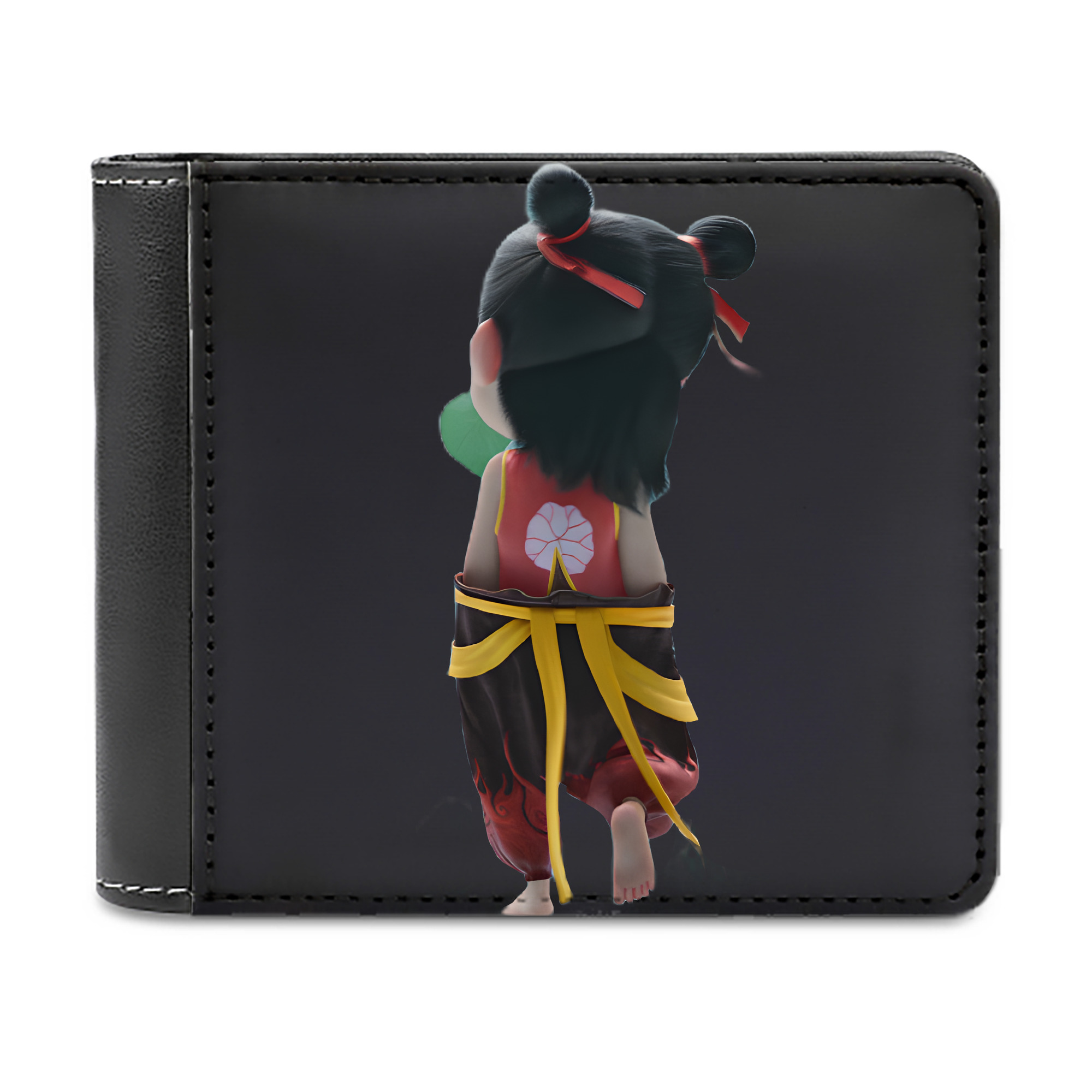 （画像用） Ne Zha 2 ナタ 魔童の大暴れ 二つ折り革財布