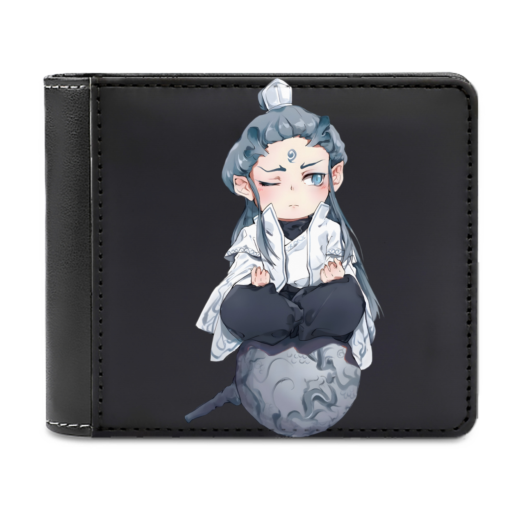 （画像用） Ne Zha 2 ナタ 魔童の大暴れ 二つ折り革財布