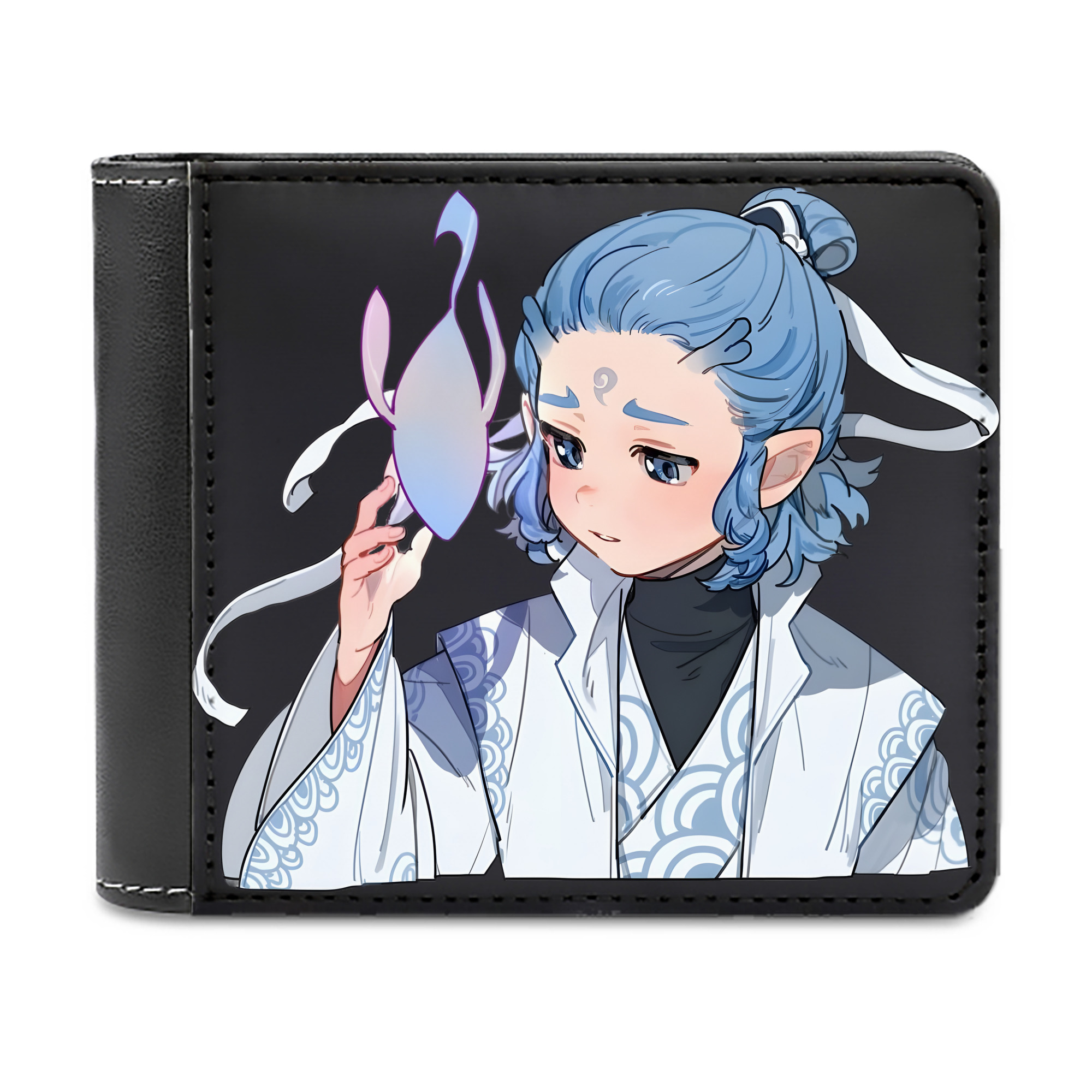 （画像用） Ne Zha 2 ナタ 魔童の大暴れ 二つ折り革財布