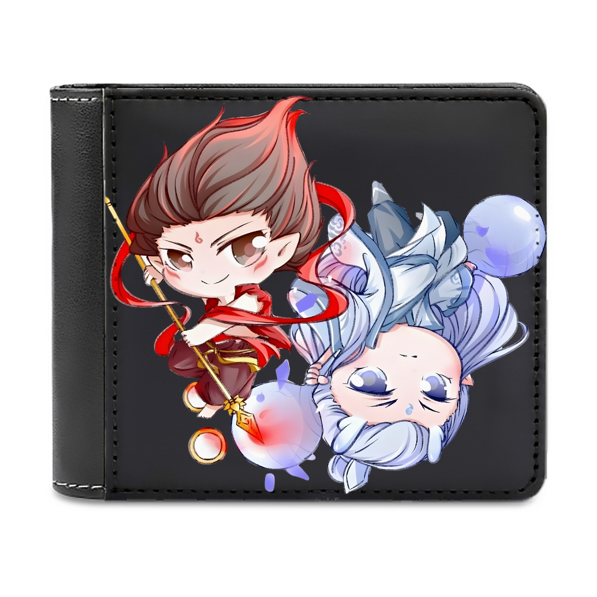 （画像用） Ne Zha 2 ナタ 魔童の大暴れ 二つ折り革財布