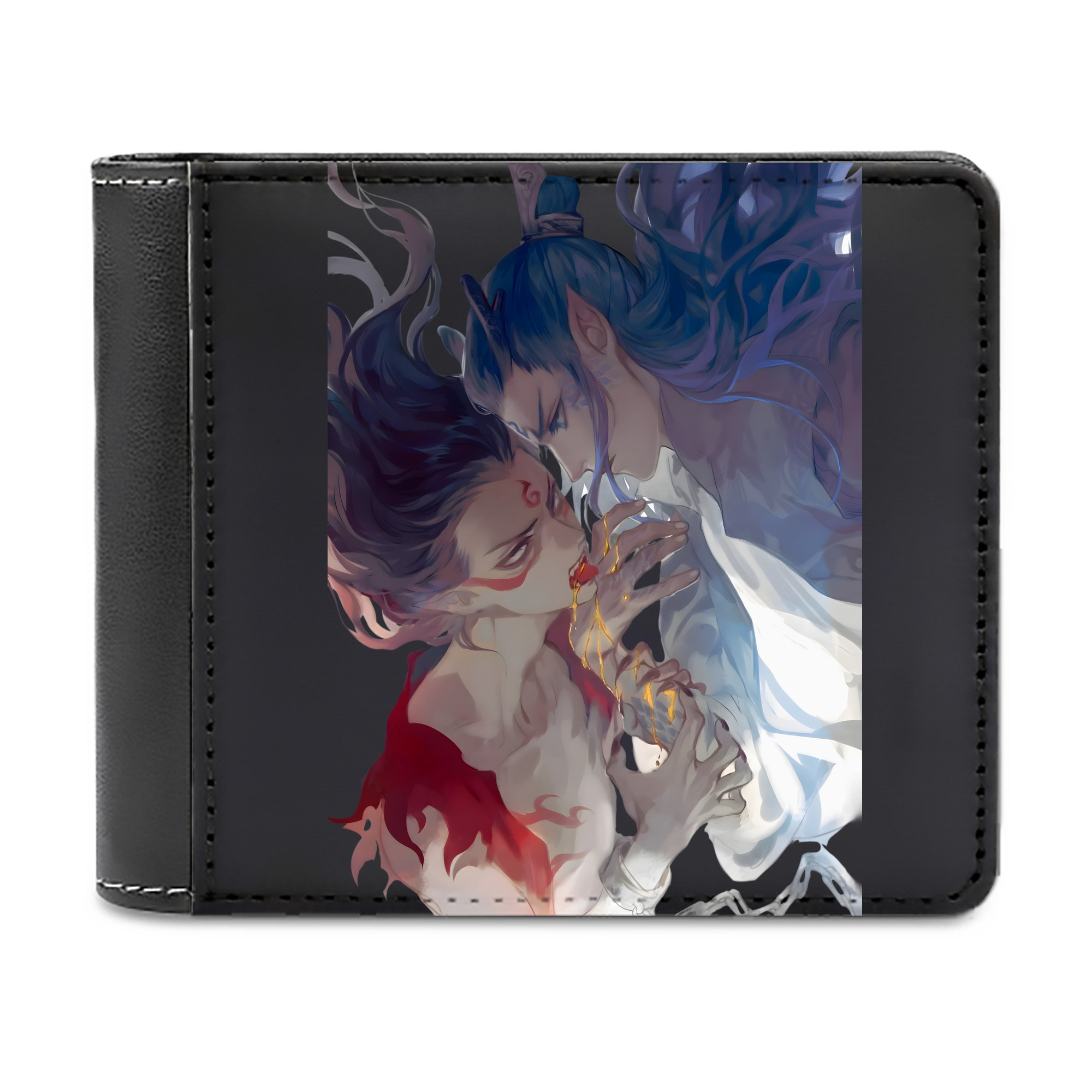 （画像用） Ne Zha 2 ナタ 魔童の大暴れ 二つ折り革財布