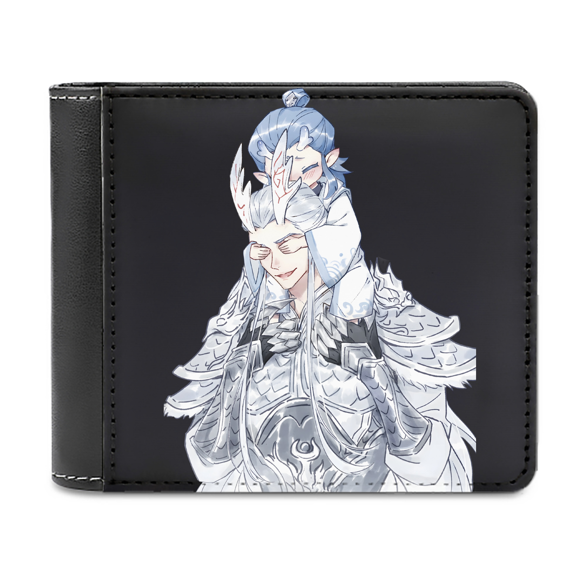 （画像用） Ne Zha 2 ナタ 魔童の大暴れ 二つ折り革財布