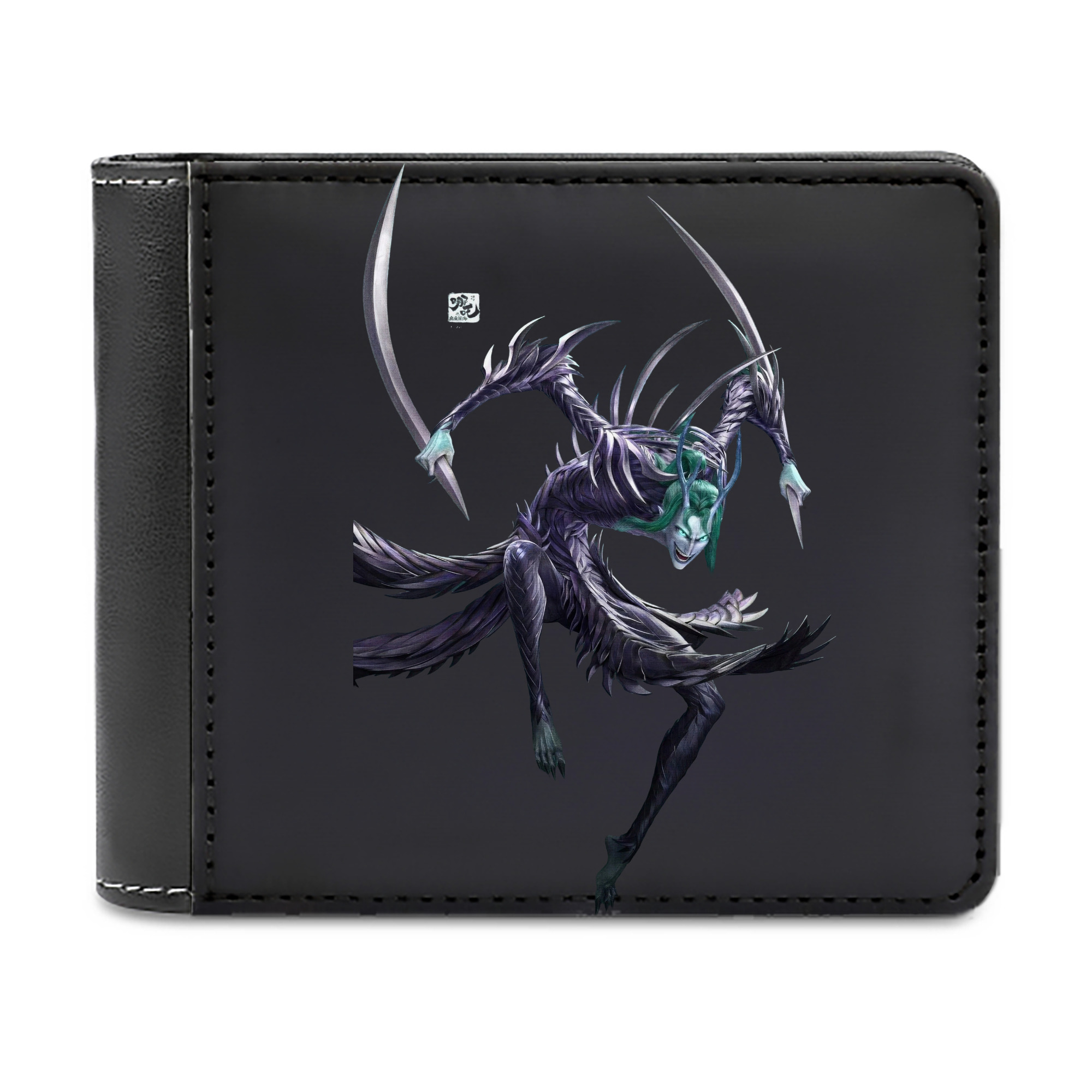 （画像用） Ne Zha 2 ナタ 魔童の大暴れ 二つ折り革財布