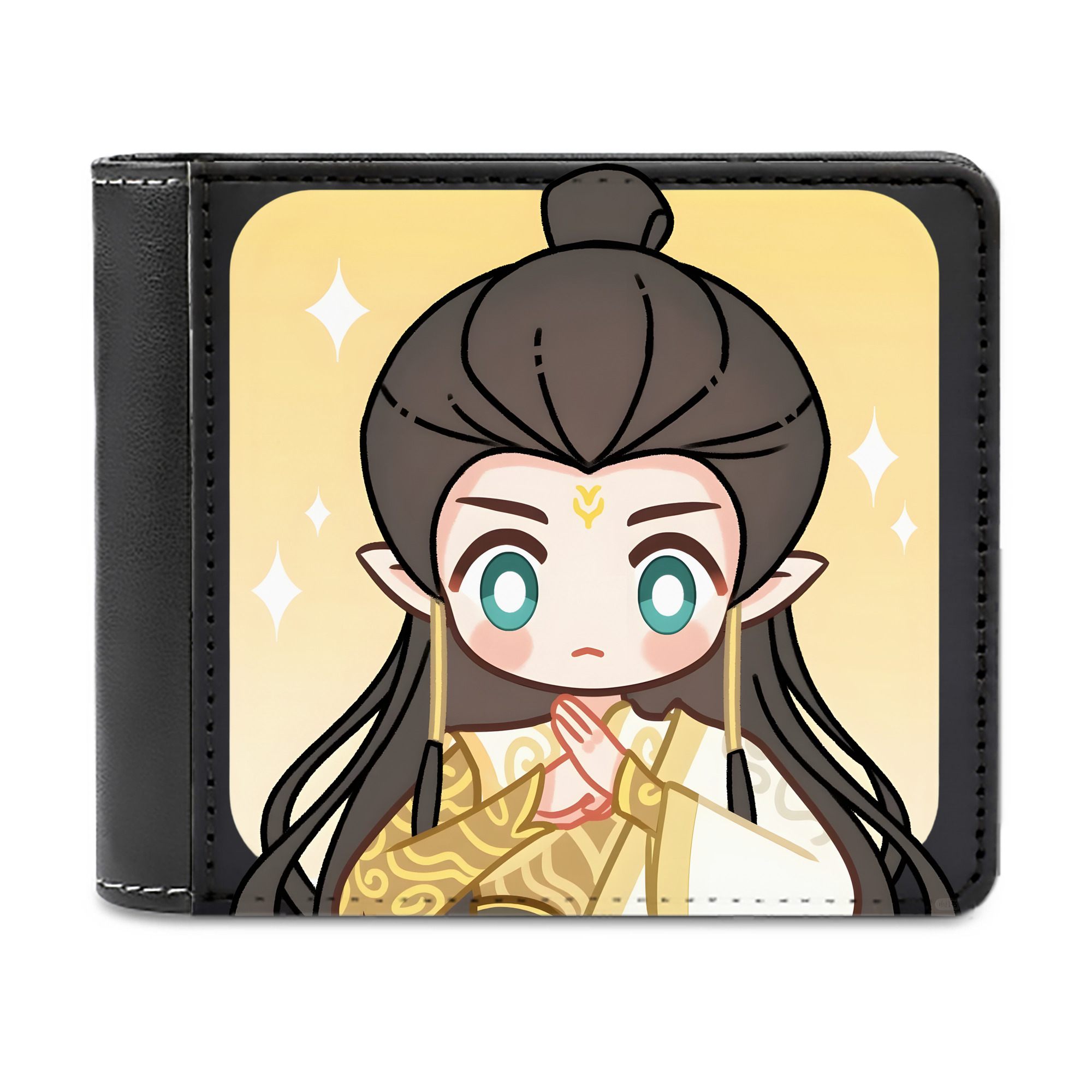 （画像用） Ne Zha 2 ナタ 魔童の大暴れ 二つ折り革財布