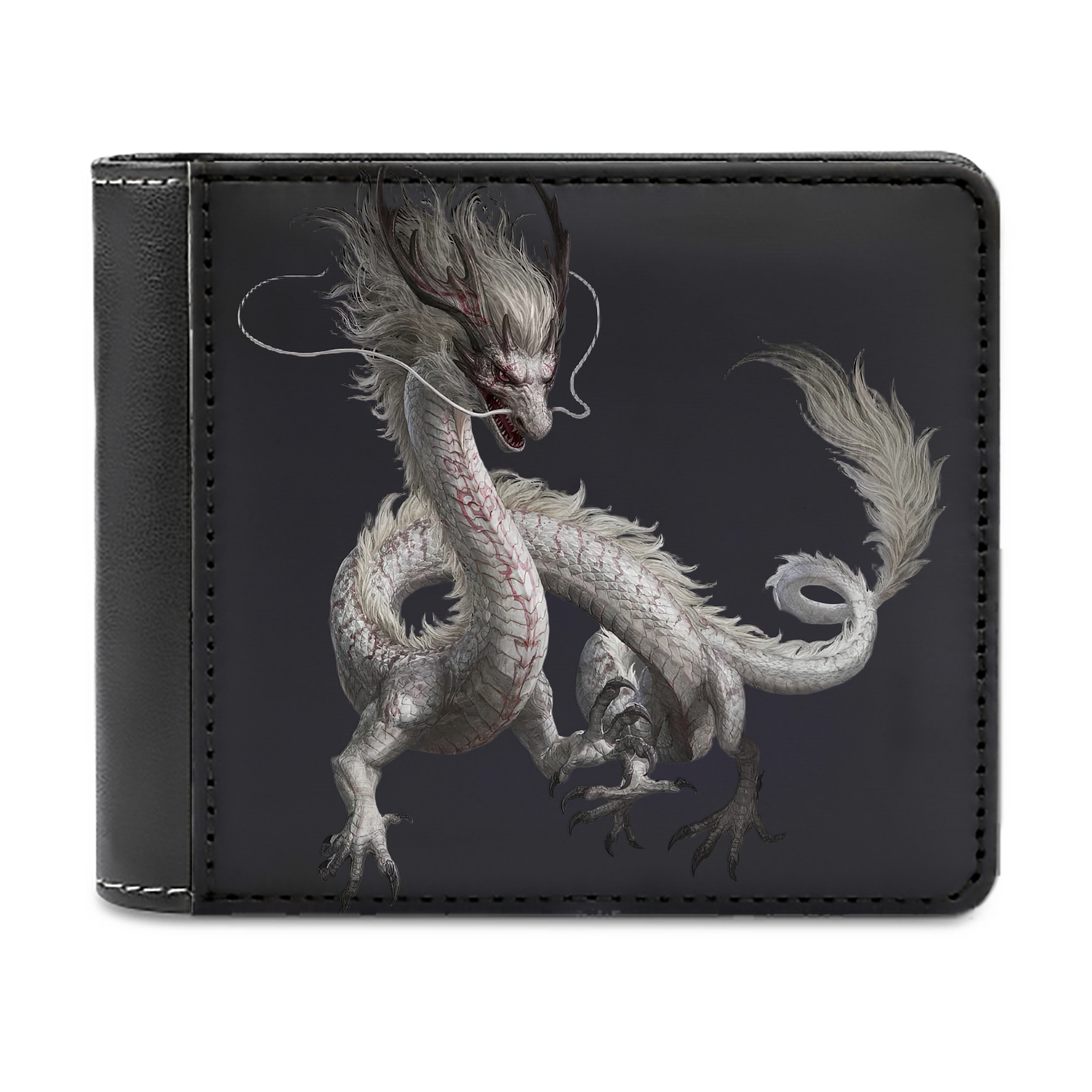 （画像用） Ne Zha 2 ナタ 魔童の大暴れ 二つ折り革財布