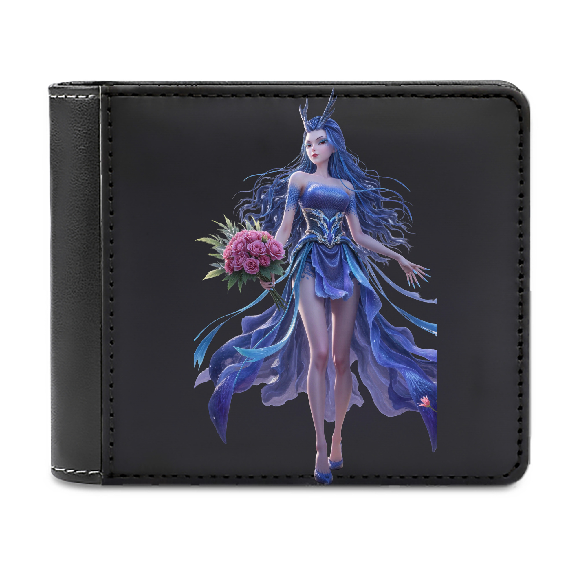 （画像用） Ne Zha 2 ナタ 魔童の大暴れ 二つ折り革財布