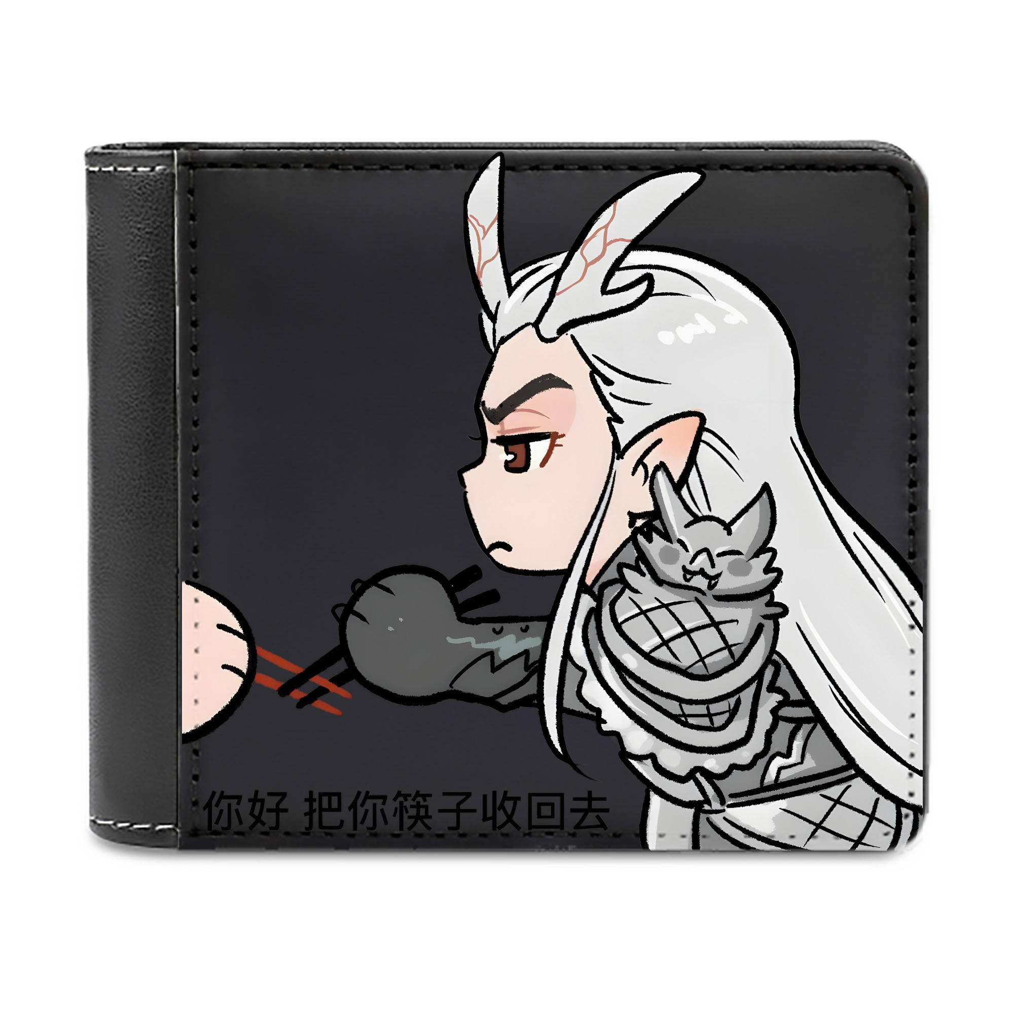 （画像用） Ne Zha 2 ナタ 魔童の大暴れ 二つ折り革財布