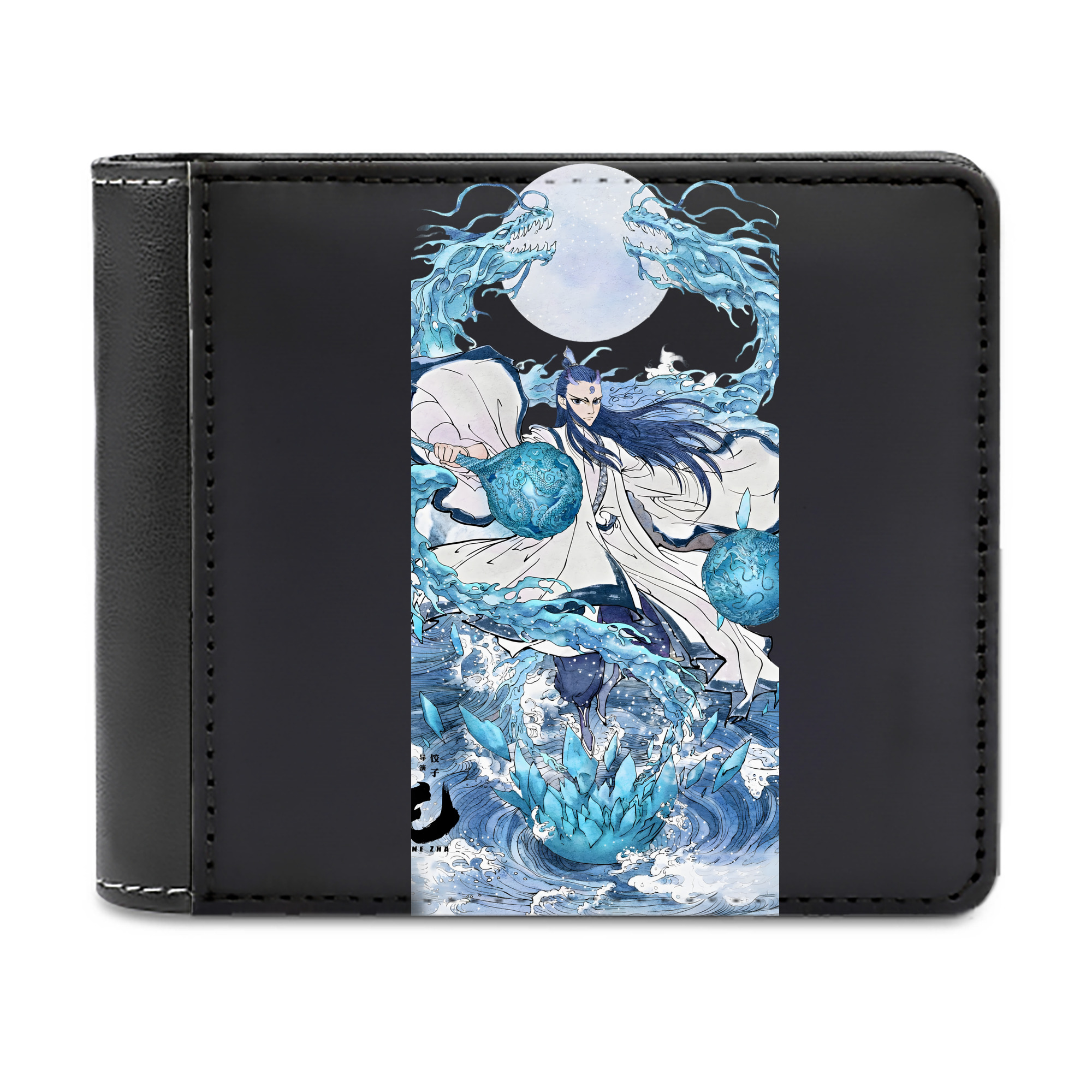 （画像用） Ne Zha 2 ナタ 魔童の大暴れ 二つ折り革財布
