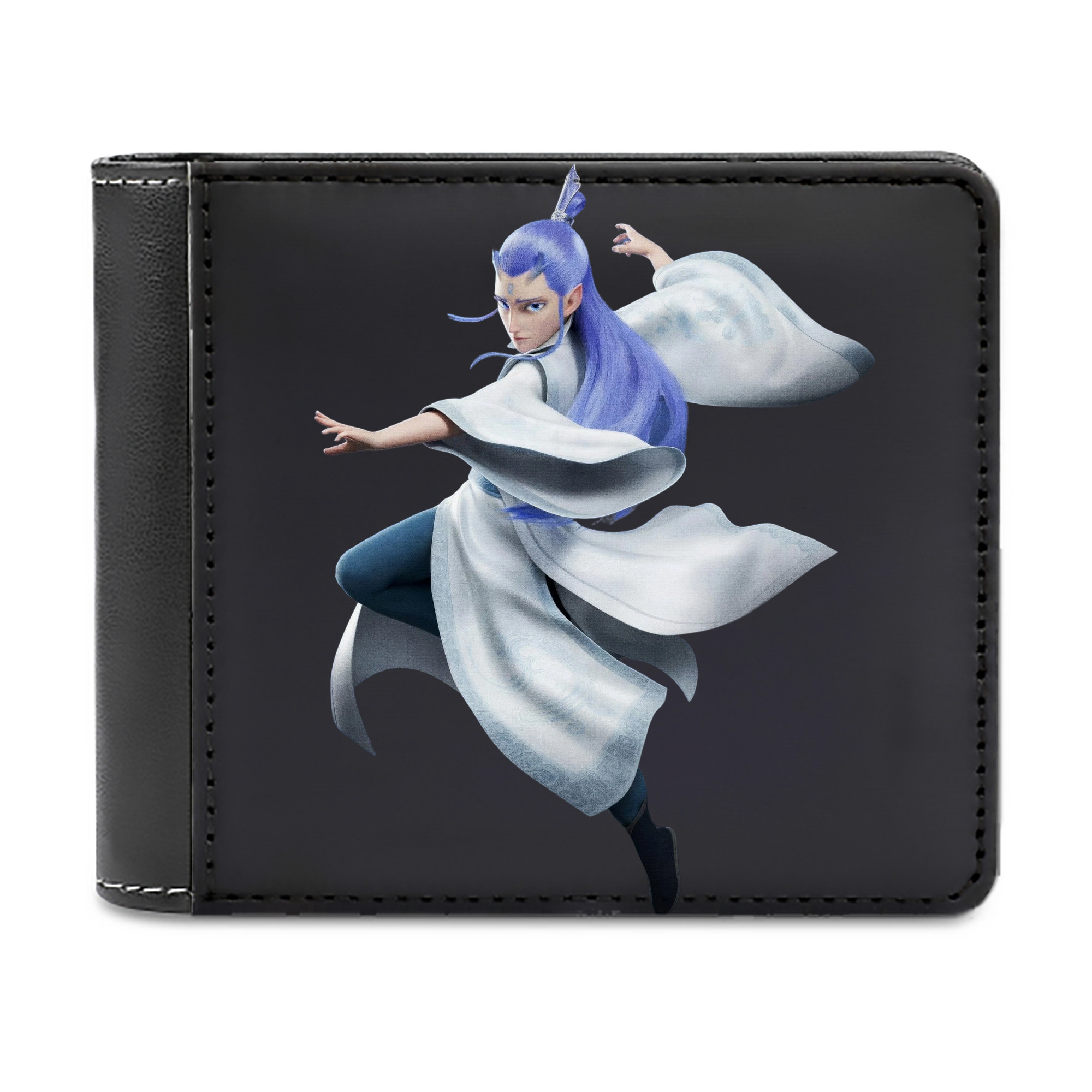 （画像用） Ne Zha 2 ナタ 魔童の大暴れ 二つ折り革財布