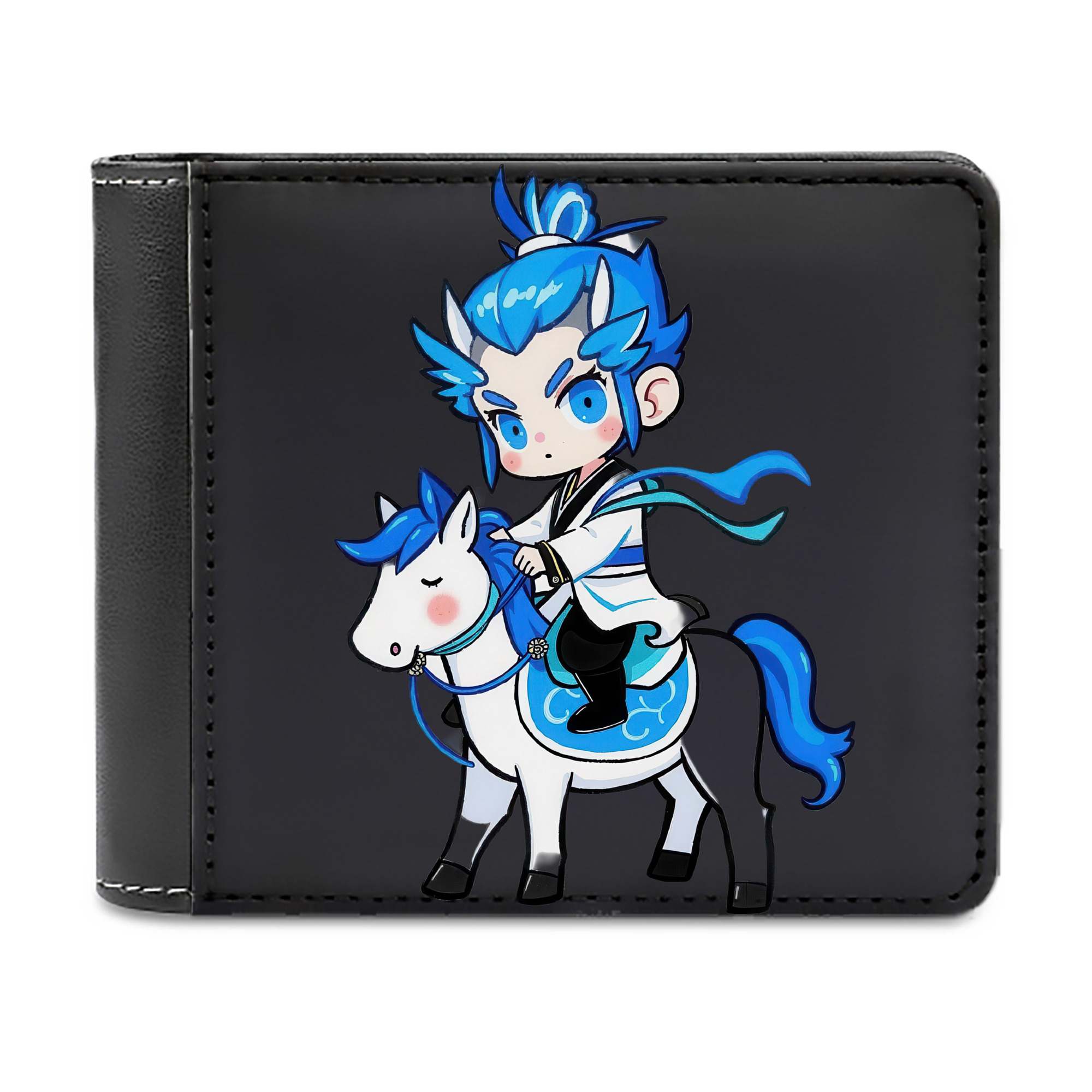 （画像用） Ne Zha 2 ナタ 魔童の大暴れ 二つ折り革財布