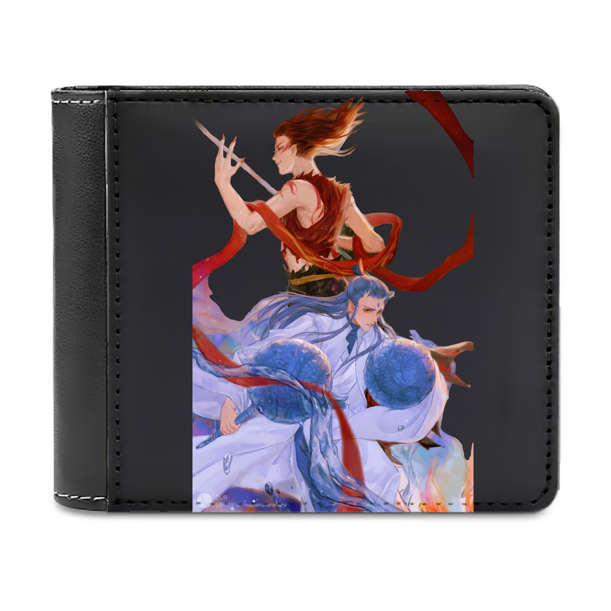 （画像用） Ne Zha 2 ナタ 魔童の大暴れ 二つ折り革財布