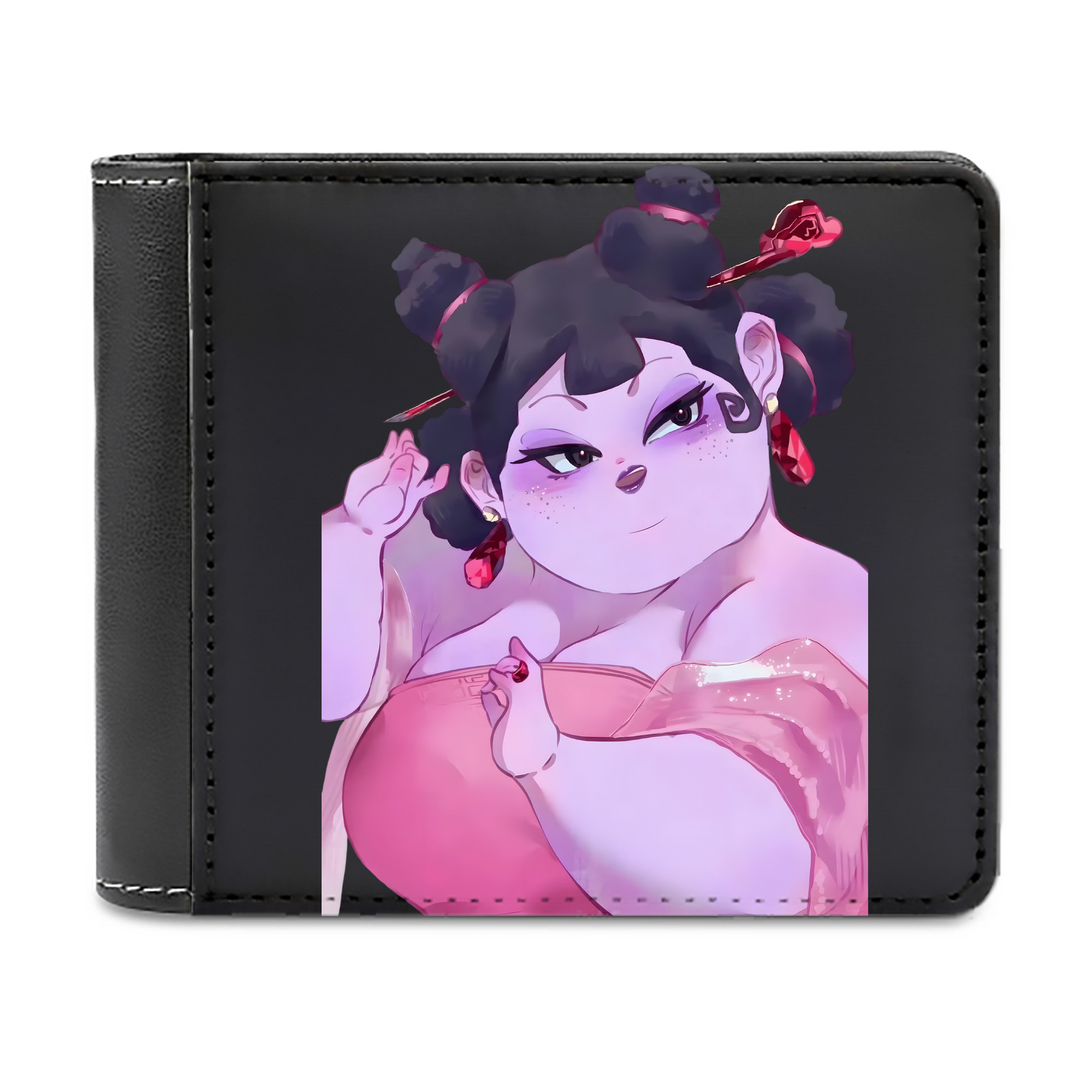 （画像用） Ne Zha 2 ナタ 魔童の大暴れ 二つ折り革財布