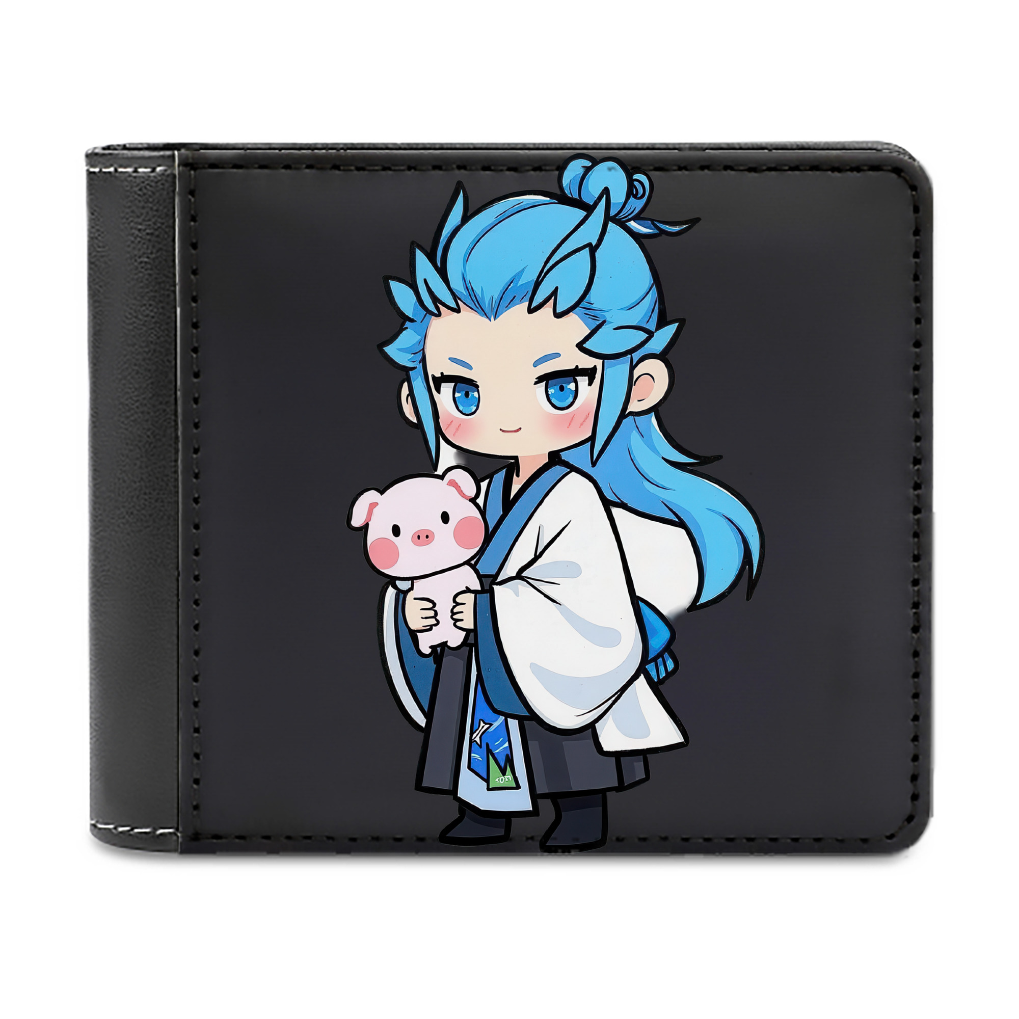 （画像用） Ne Zha 2 ナタ 魔童の大暴れ 二つ折り革財布