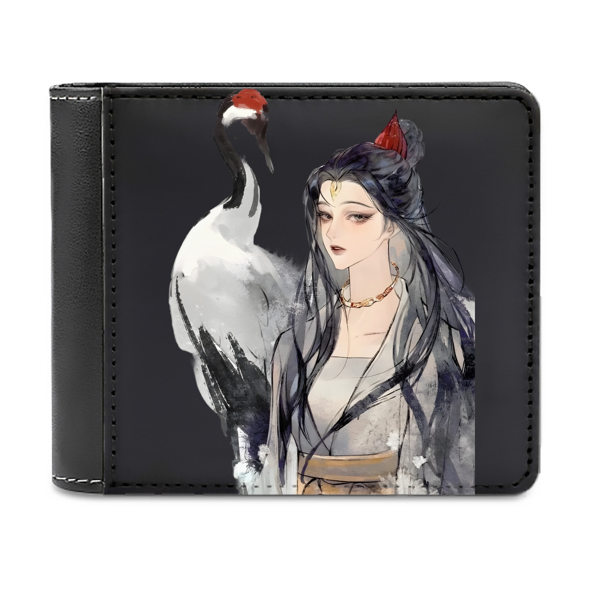 （画像用） Ne Zha 2 ナタ 魔童の大暴れ 二つ折り革財布
